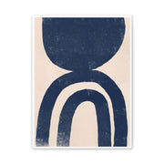 Indigo Arch Stillness - Canvas