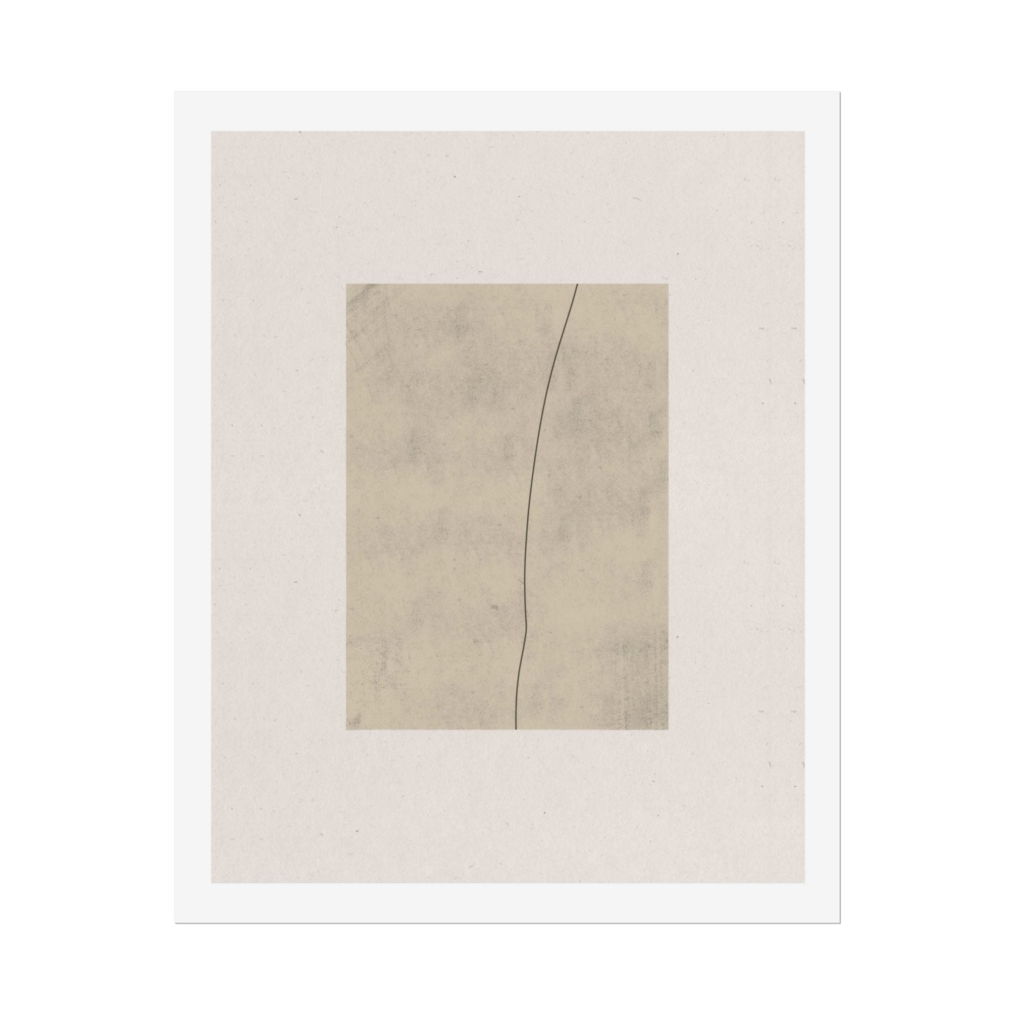 Quiet Contour Passage - Poster