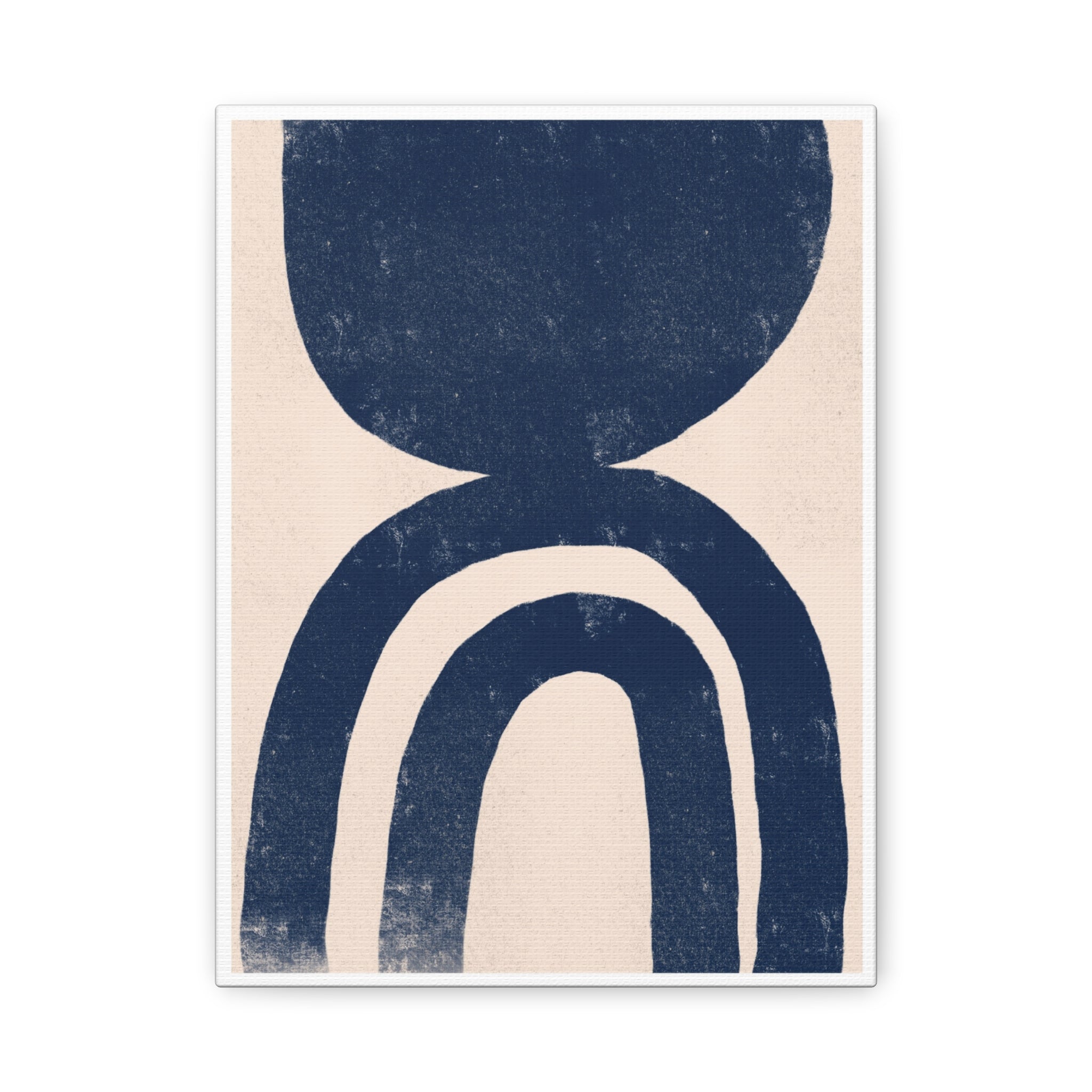 Indigo Arch Stillness - Canvas
