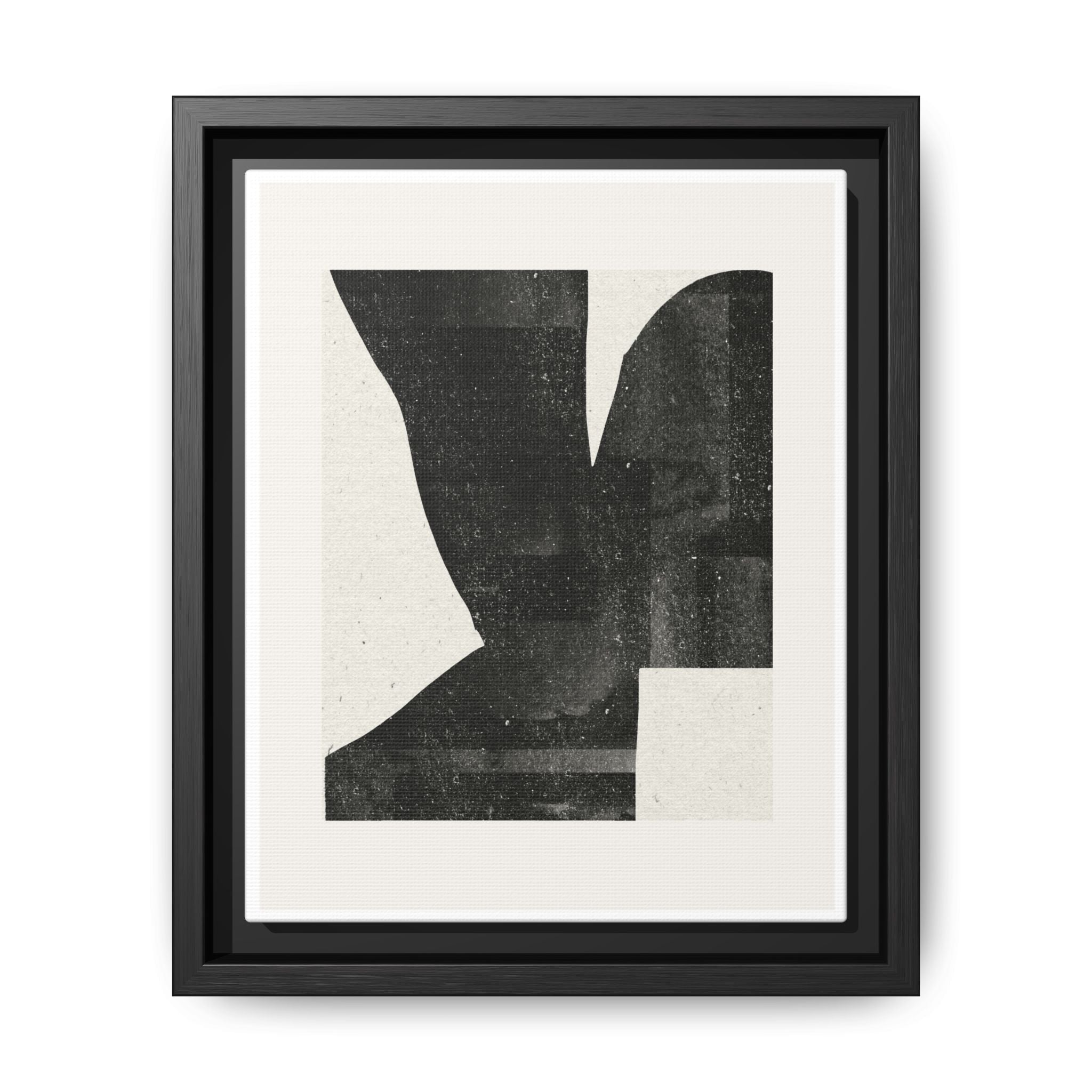 Noir Balance Echoes - Framed