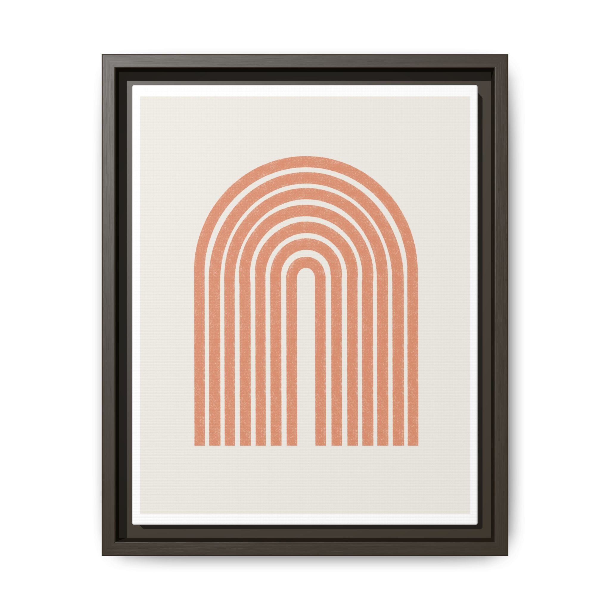 Terracotta Arc Whisper - Framed
