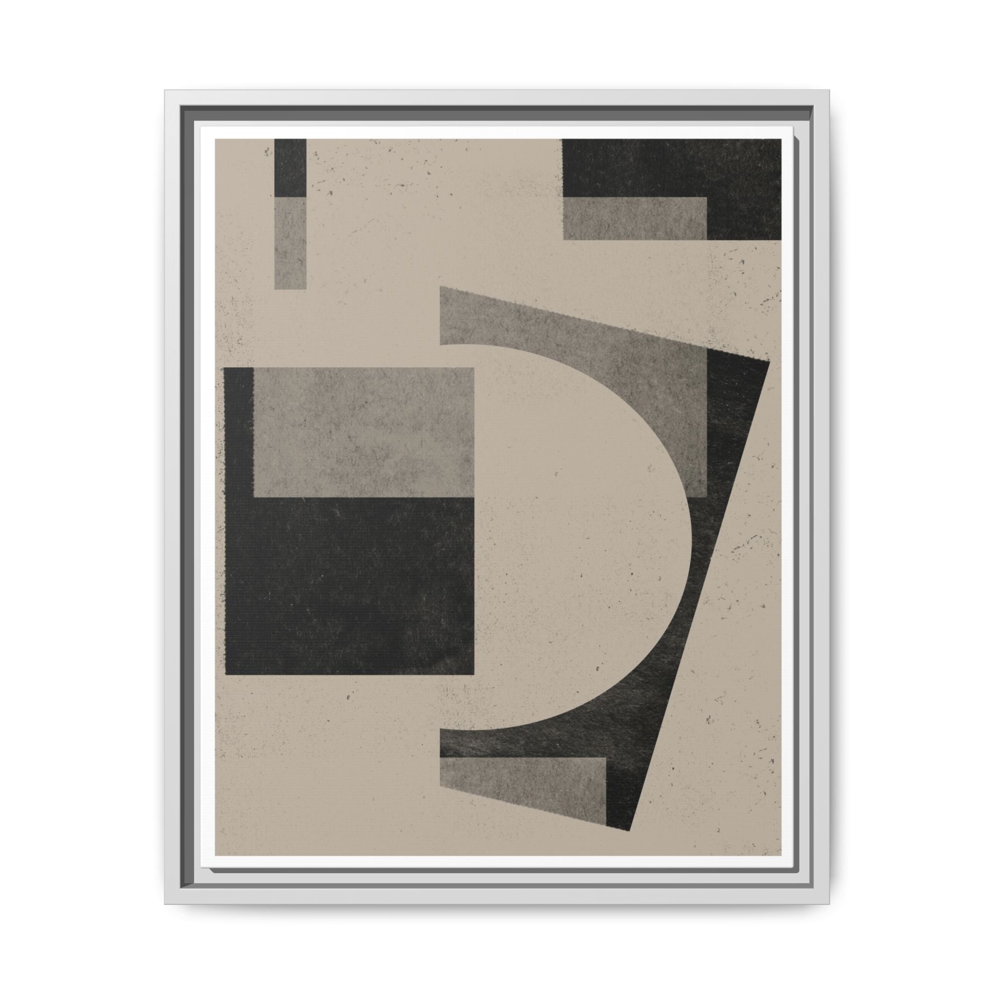 Obsidian Balance Study - Framed