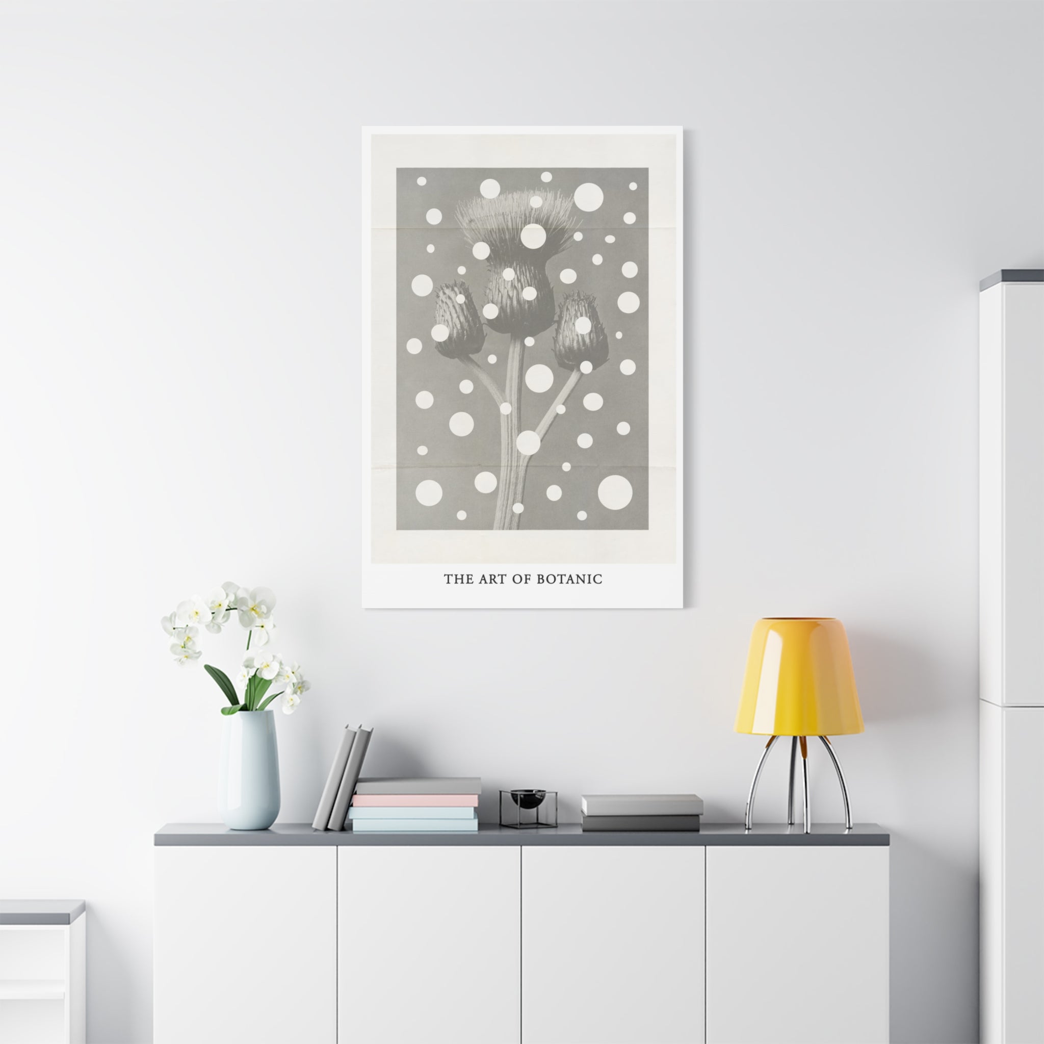 Winter Thistle Reverie - Canvas