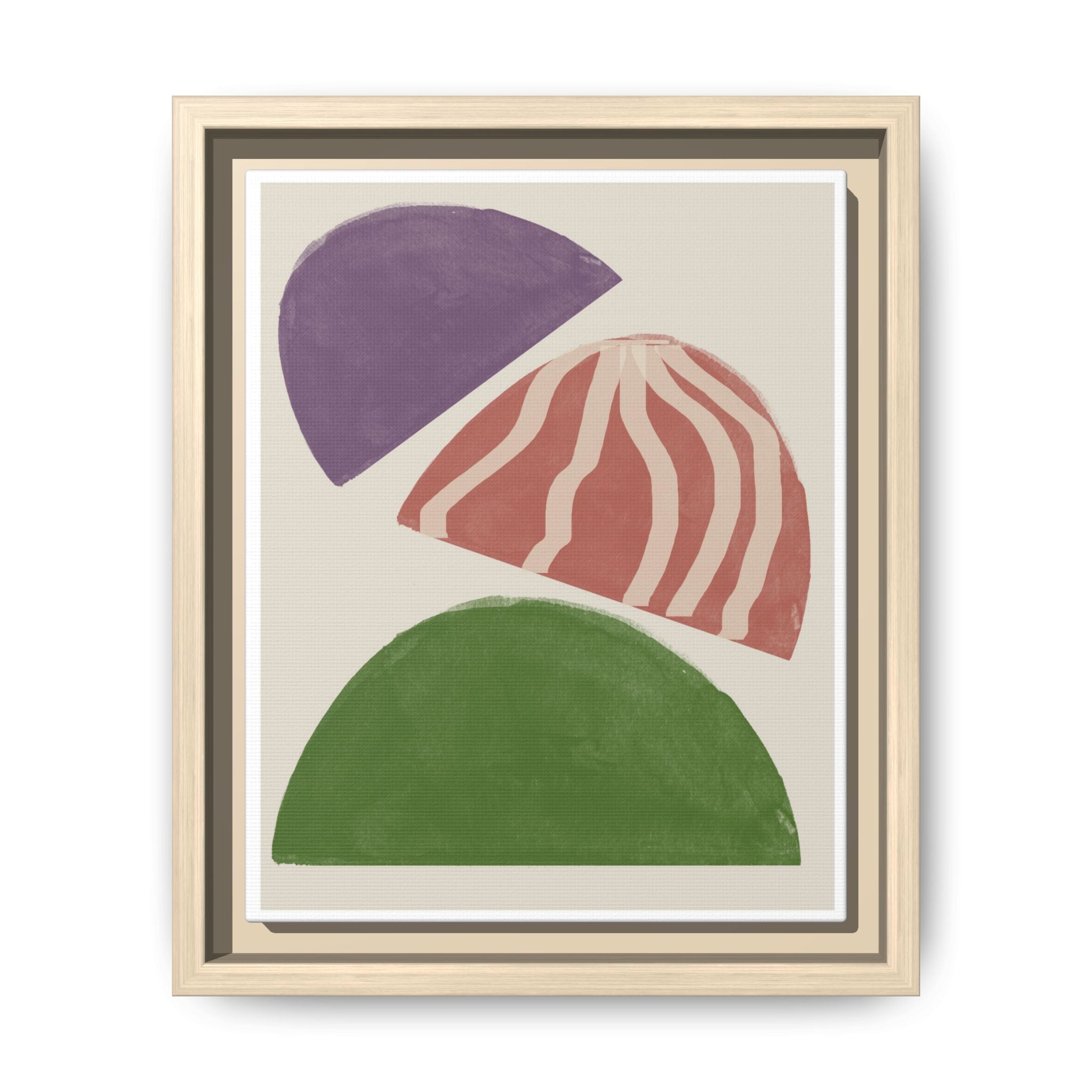 Citrus Meadow Arches - Framed