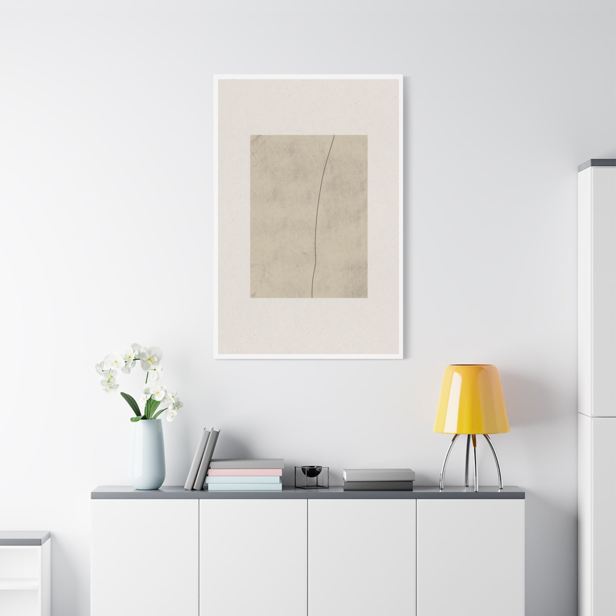 Quiet Contour Passage - Canvas