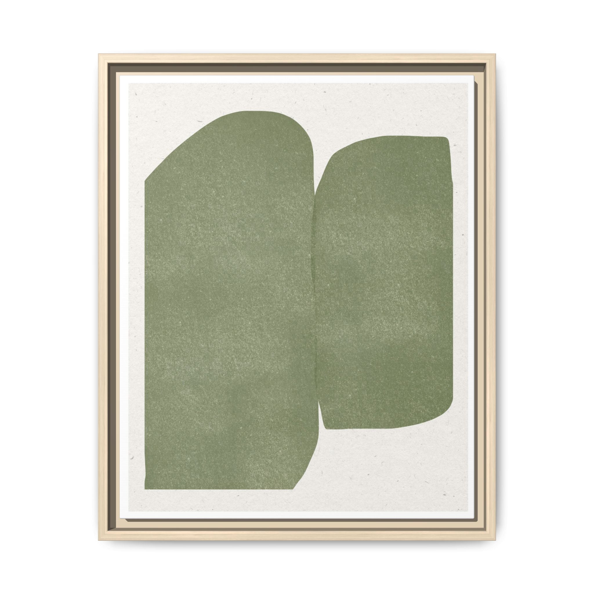 Sage Monolith Whisper - Framed