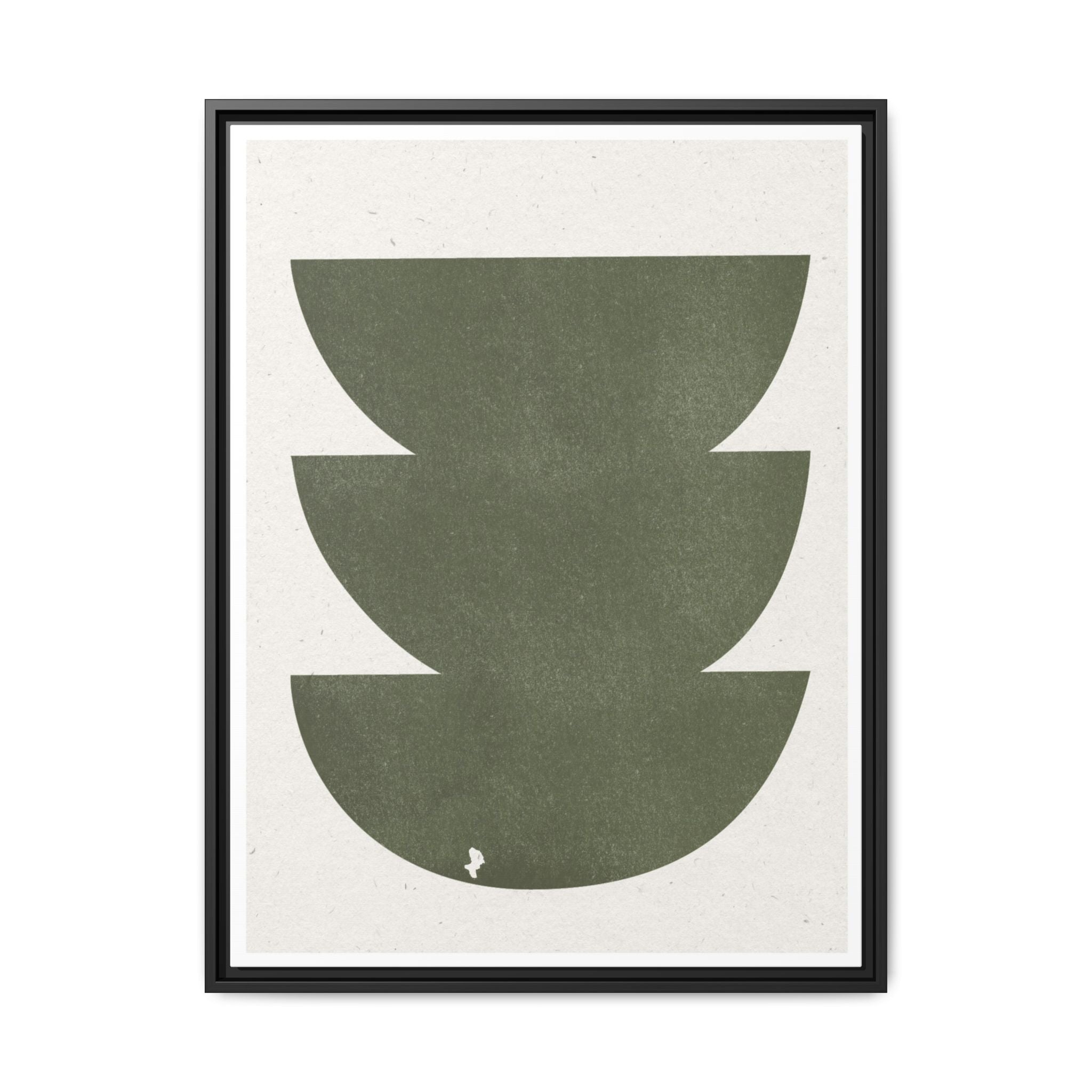 Olive Balance Forms - Framed