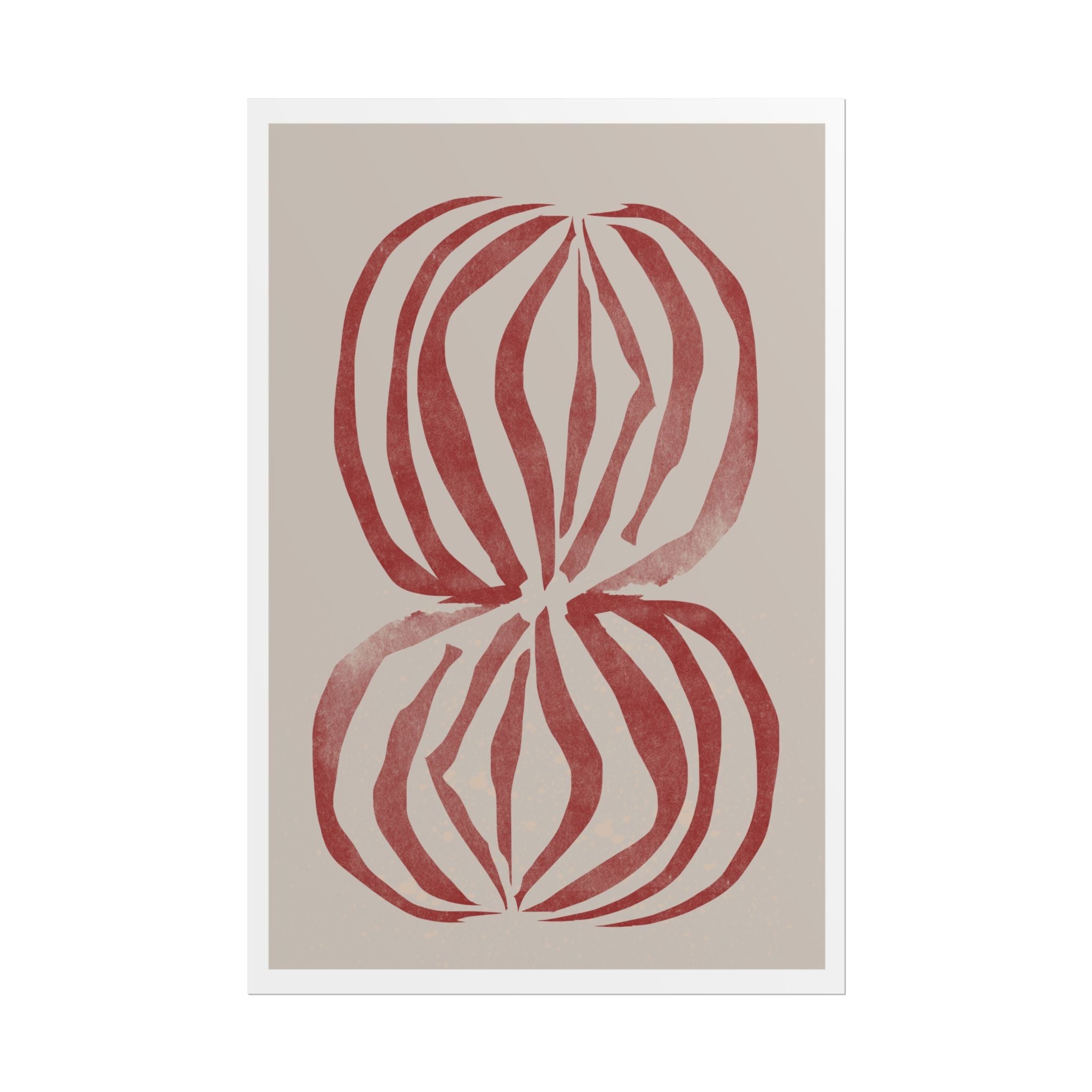 Crimson Petal Echoes - Poster