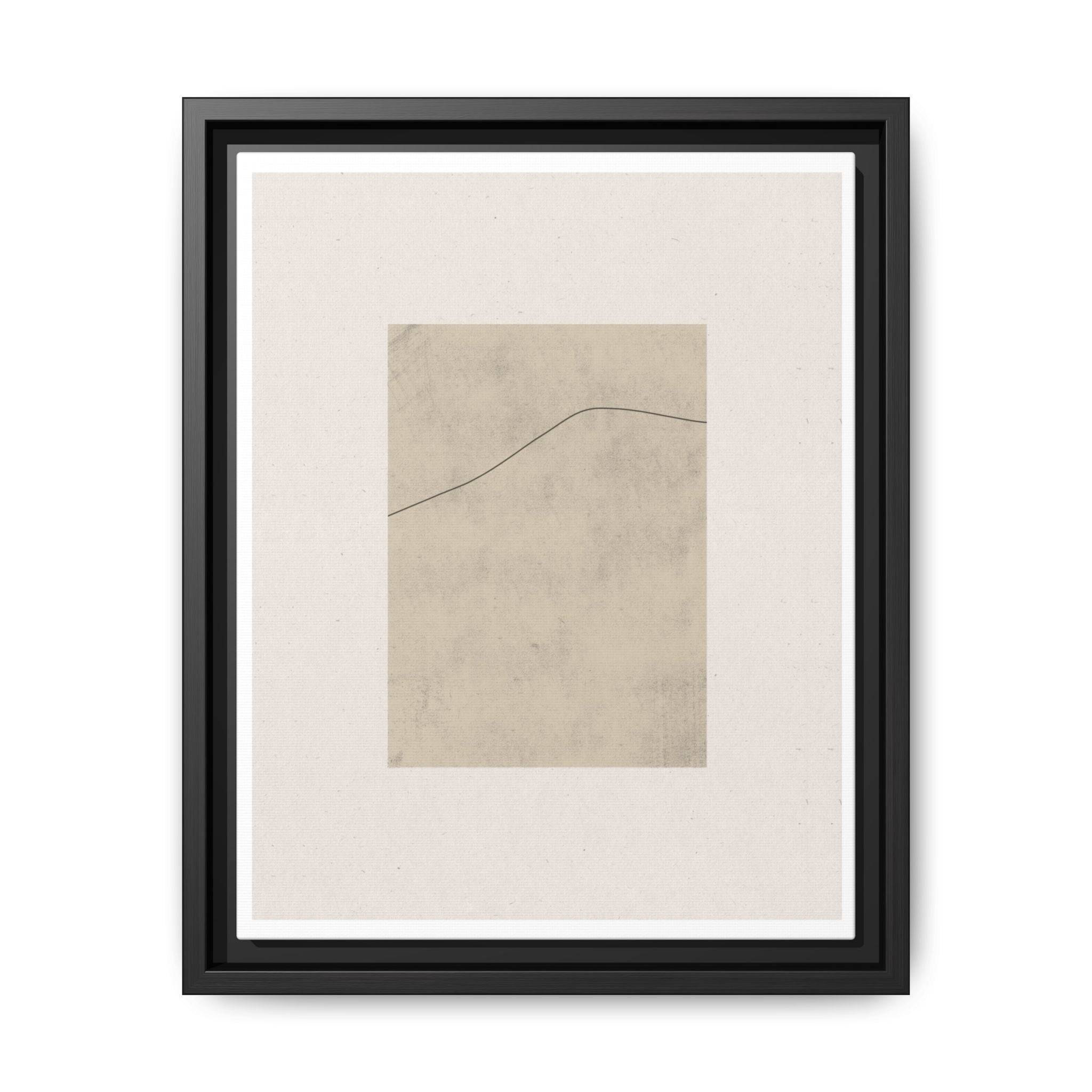 Whispered Horizon Trace - Framed
