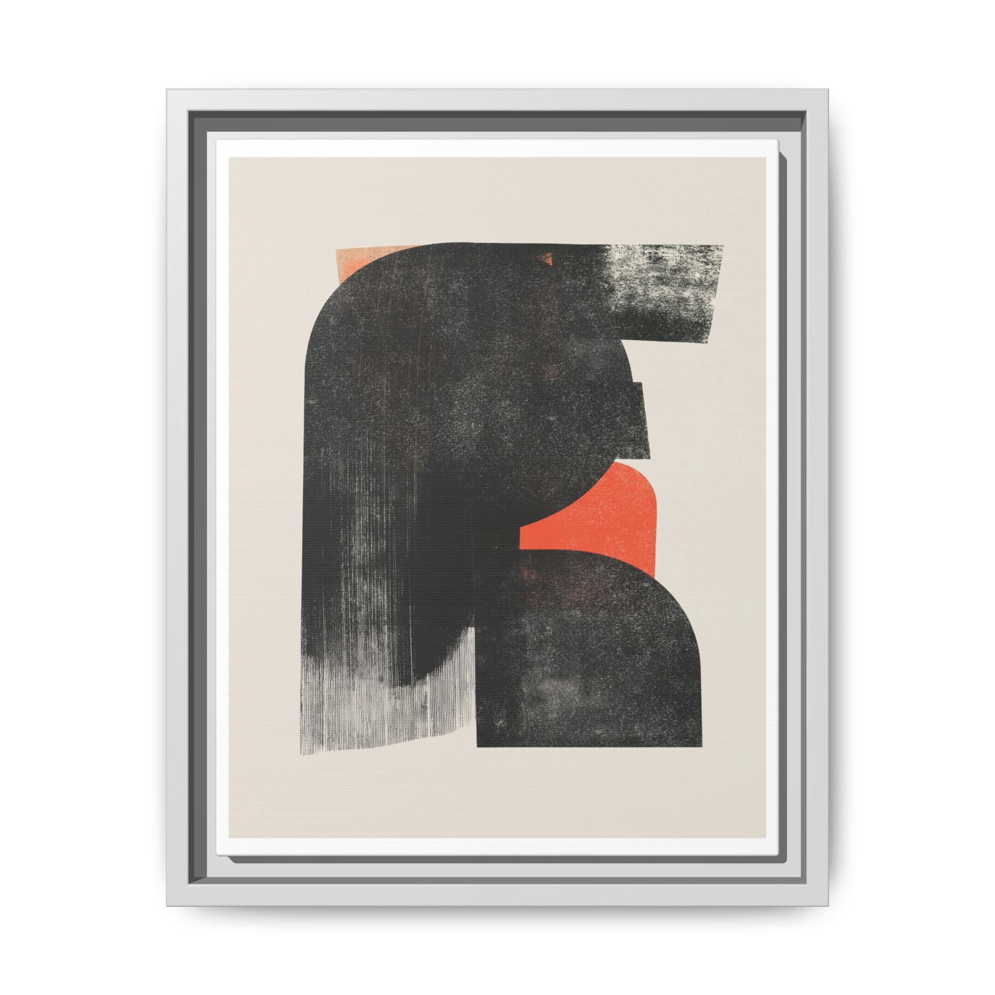 Ember Shadow Structure - Framed