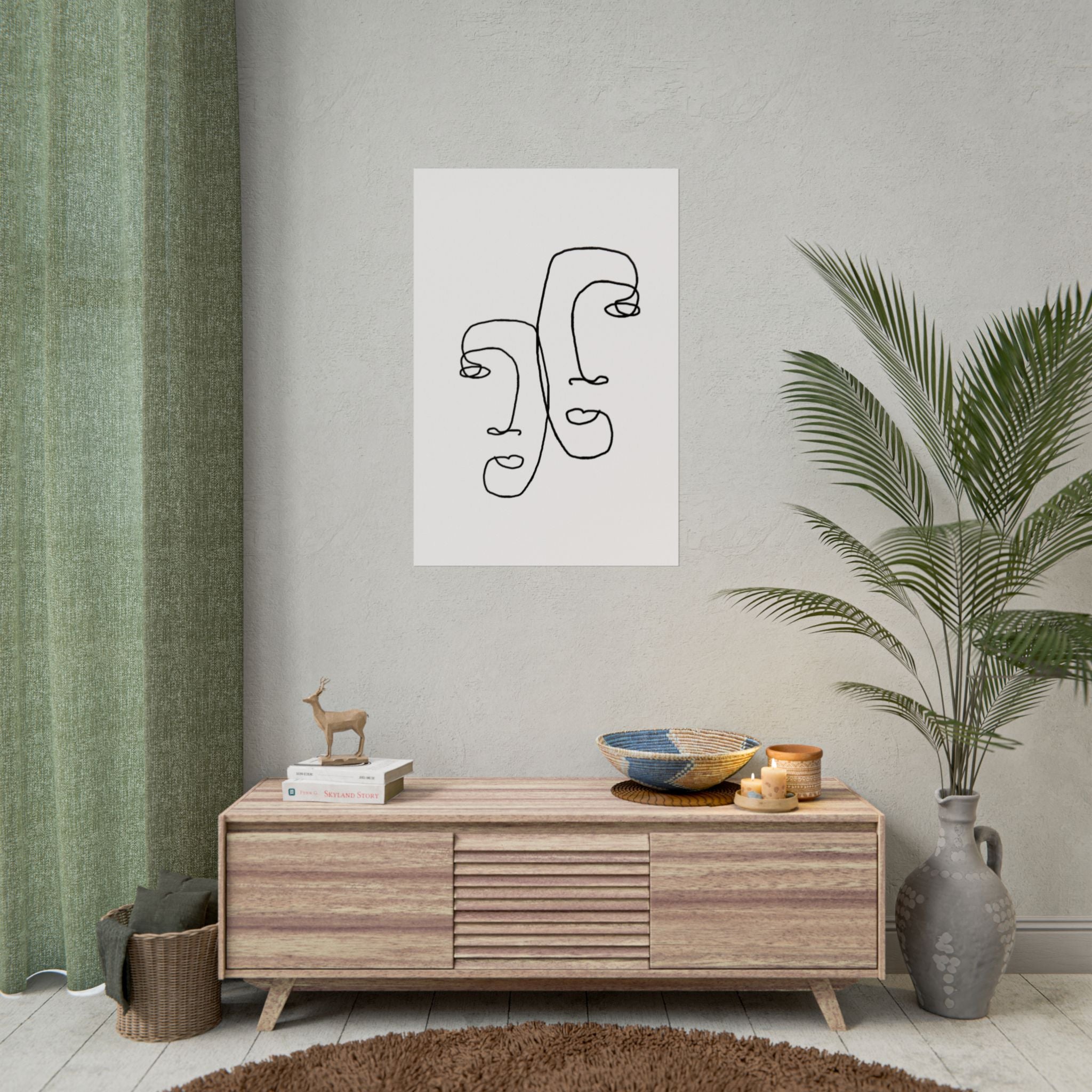 Silent Dual Reflections - Poster