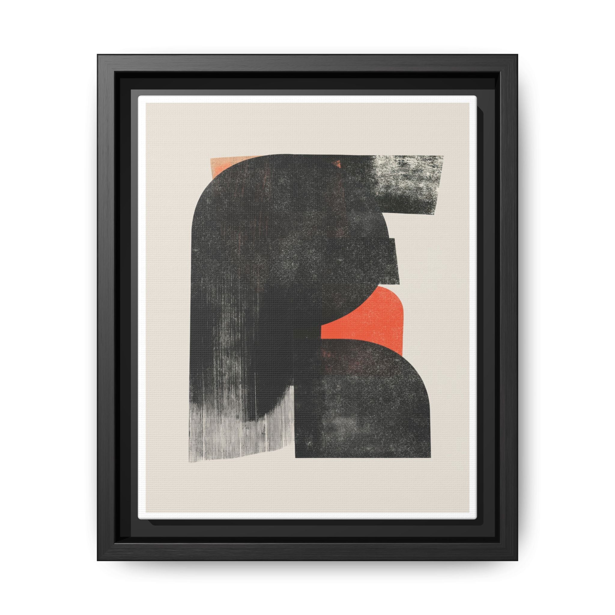 Ember Shadow Structure - Framed