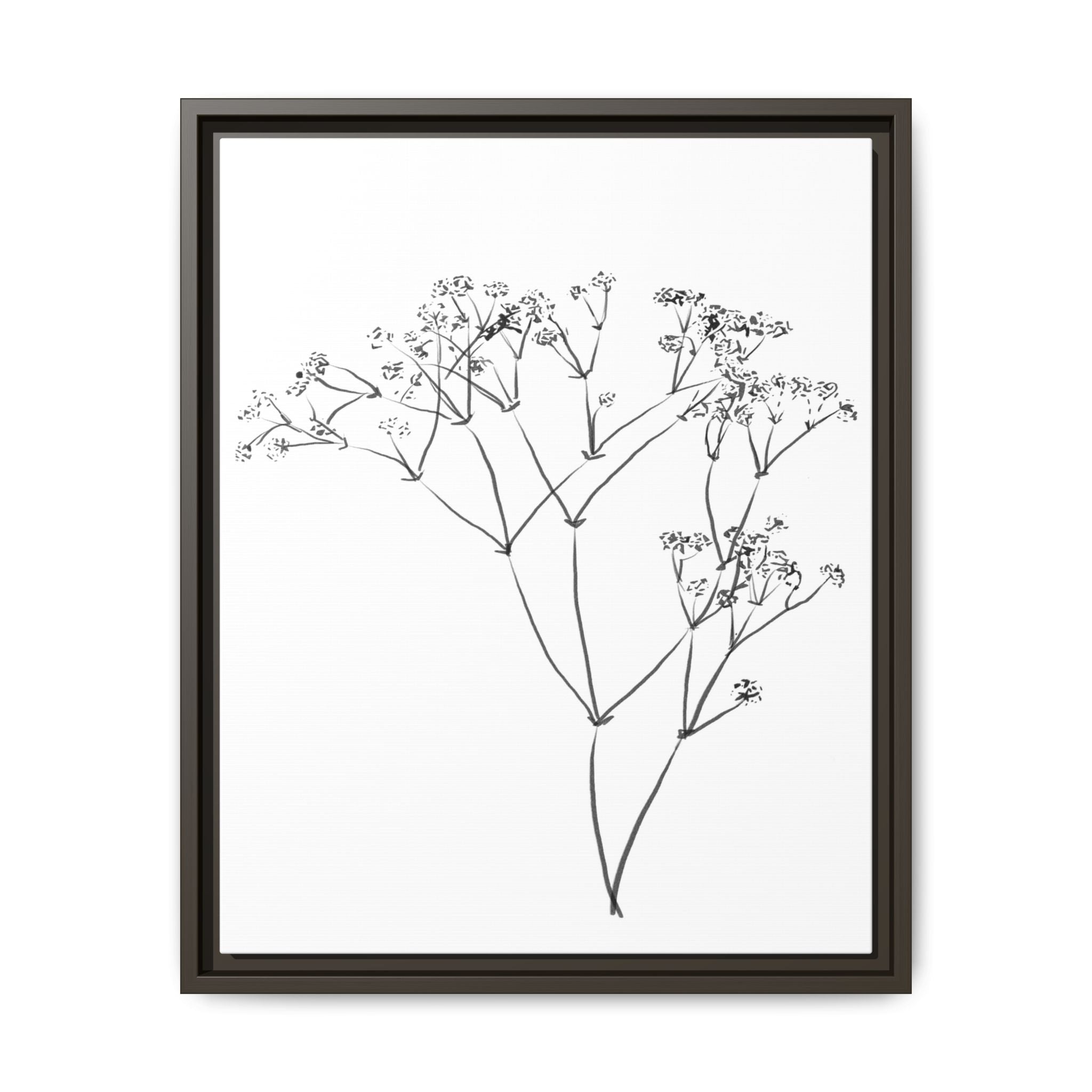 Whispering Meadow Sketch - Framed