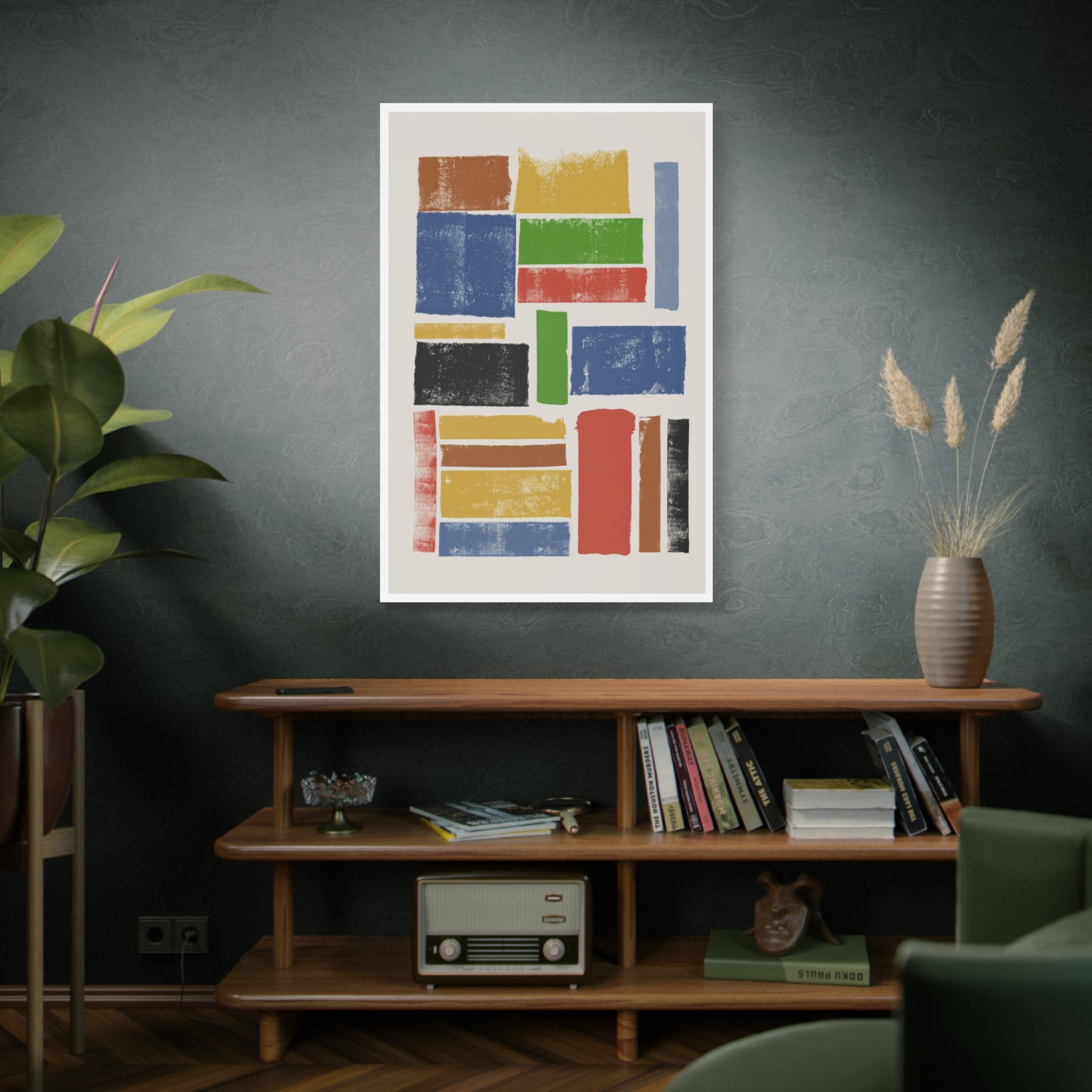 Playful Color Rhythm - Canvas