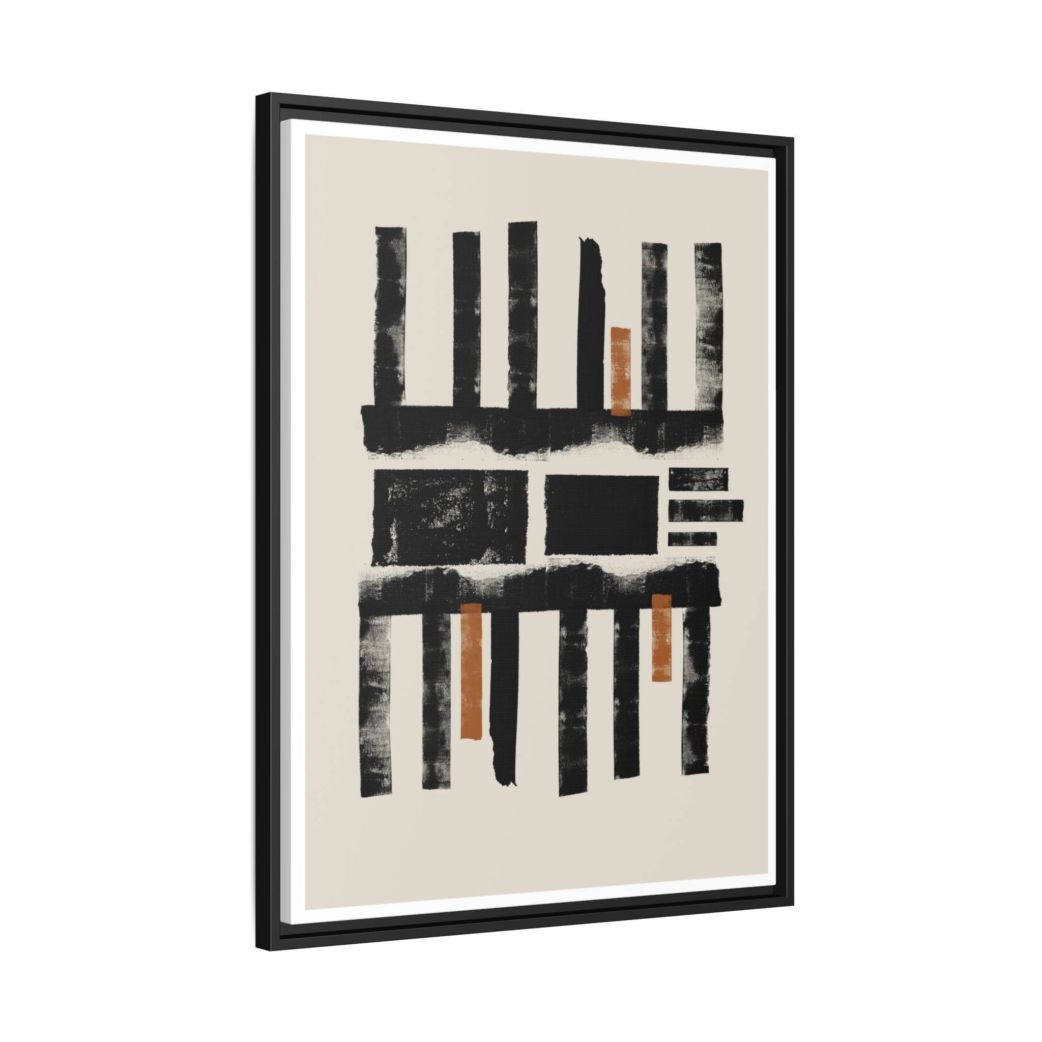Amber Shadow Alignments - Framed