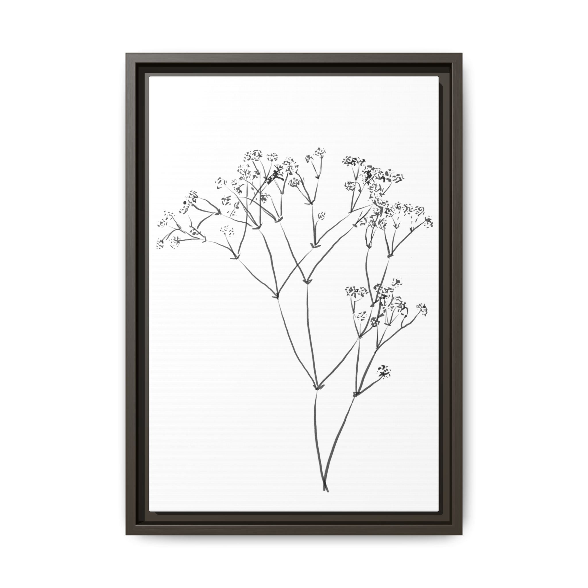 Whispering Meadow Sketch - Framed