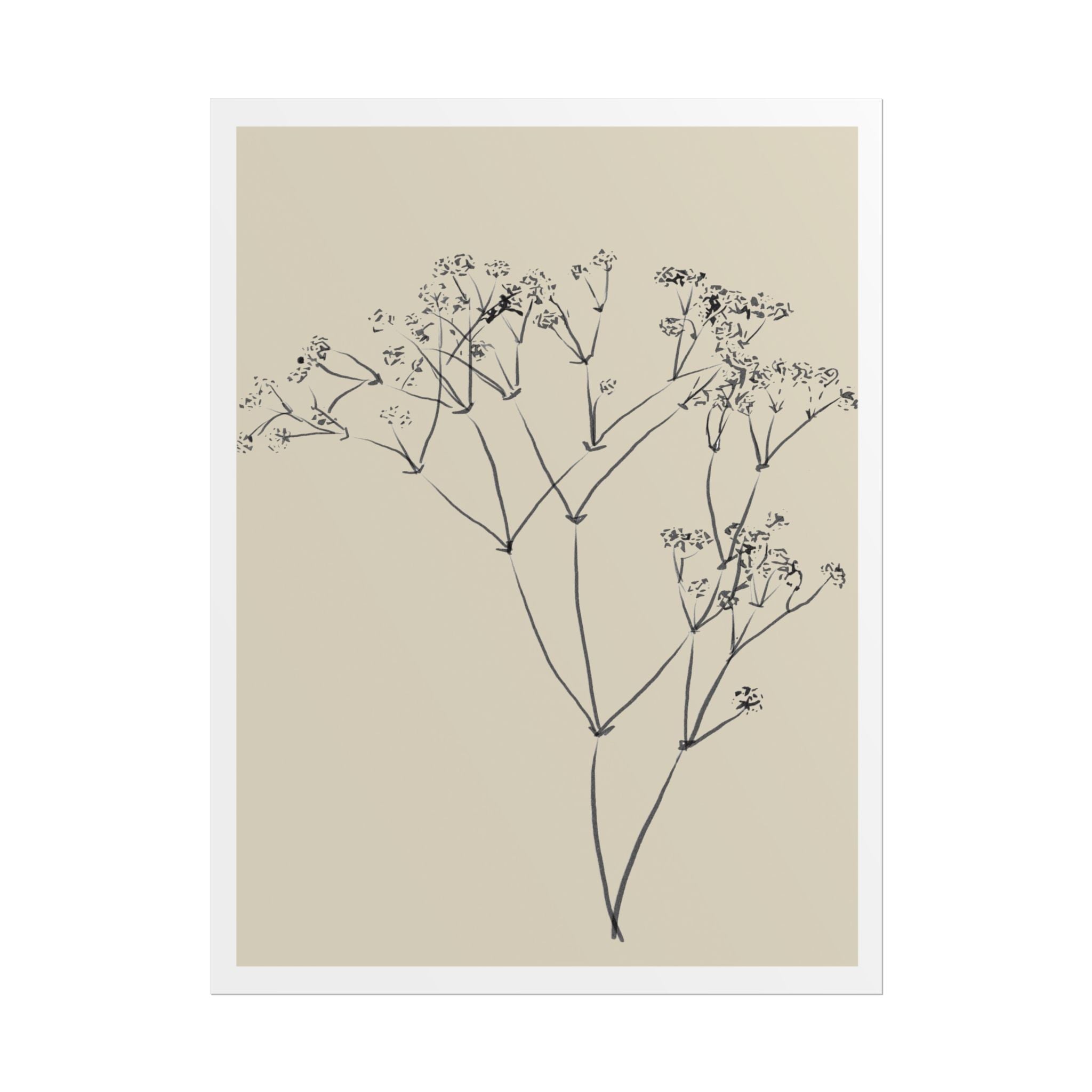 Soft Meadow Stillness - Poster