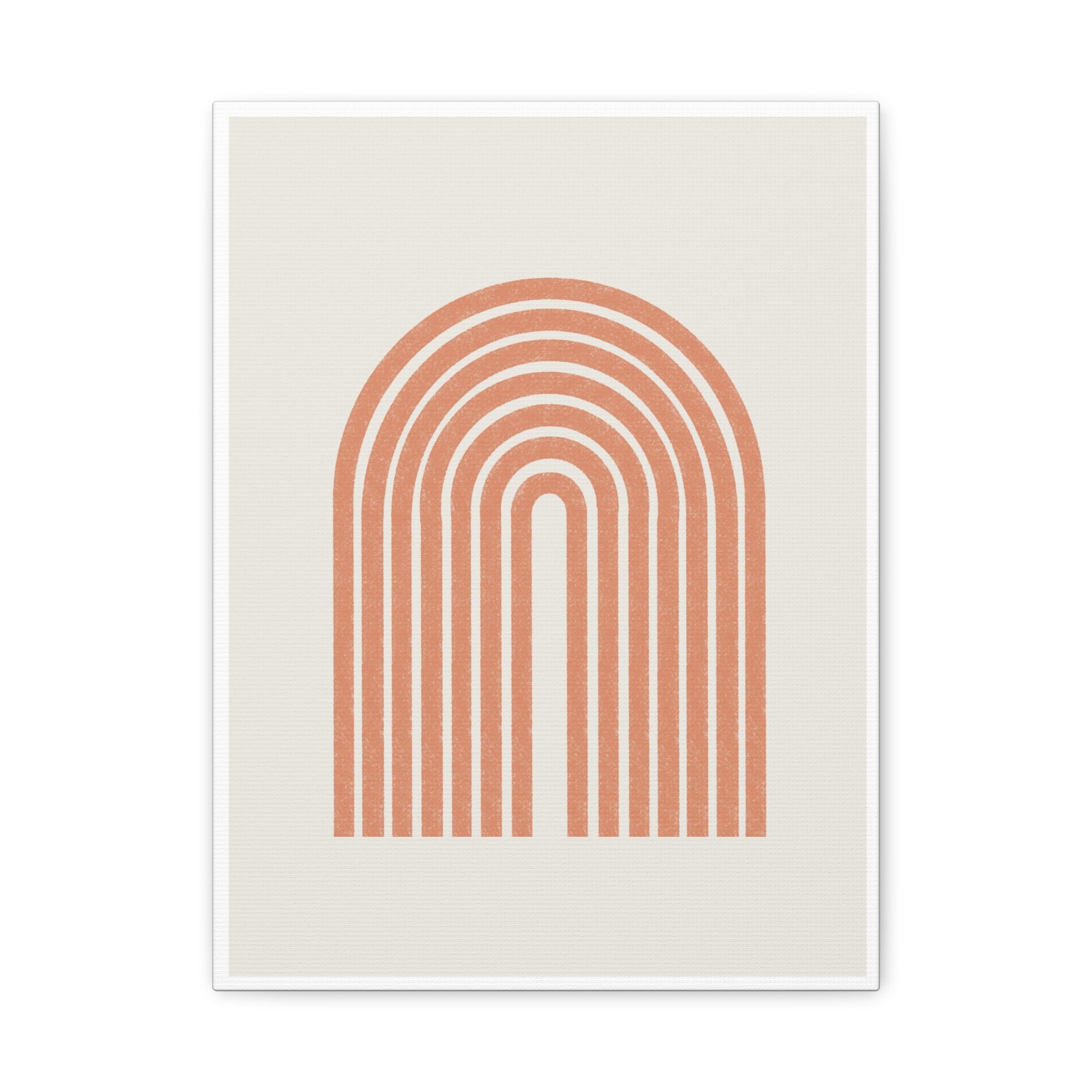 Terracotta Arc Whisper - Canvas
