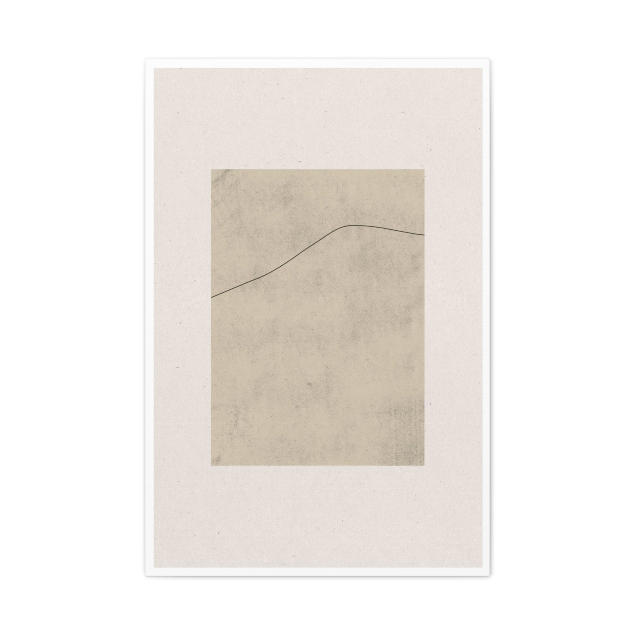 Whispered Horizon Trace - Canvas