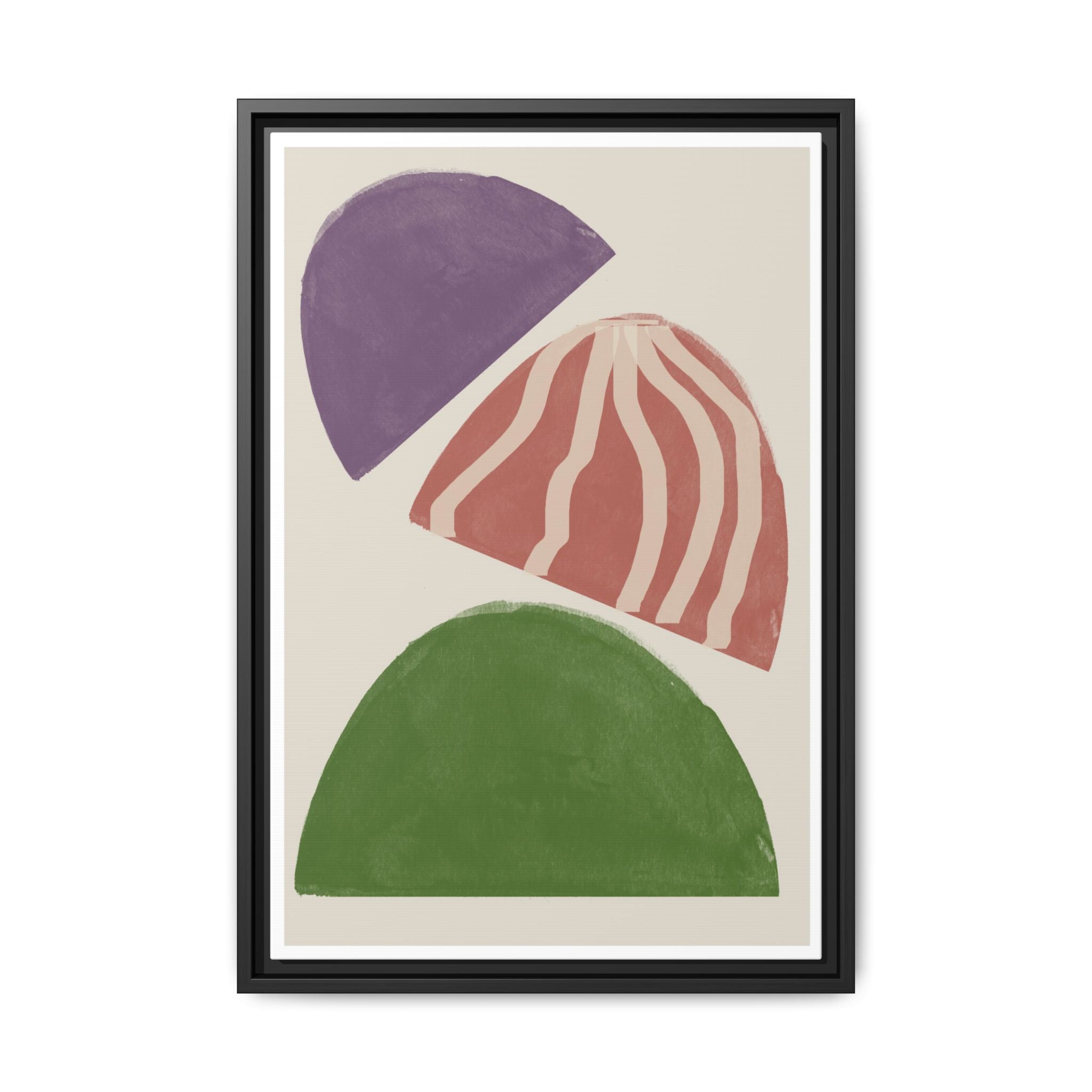 Citrus Meadow Arches - Framed