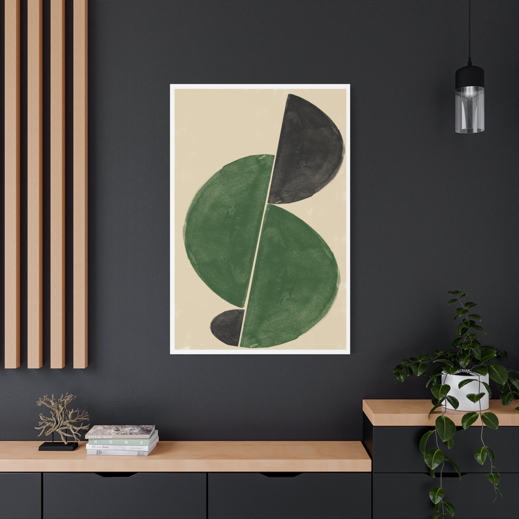 Verdant Eclipse Balance - Canvas