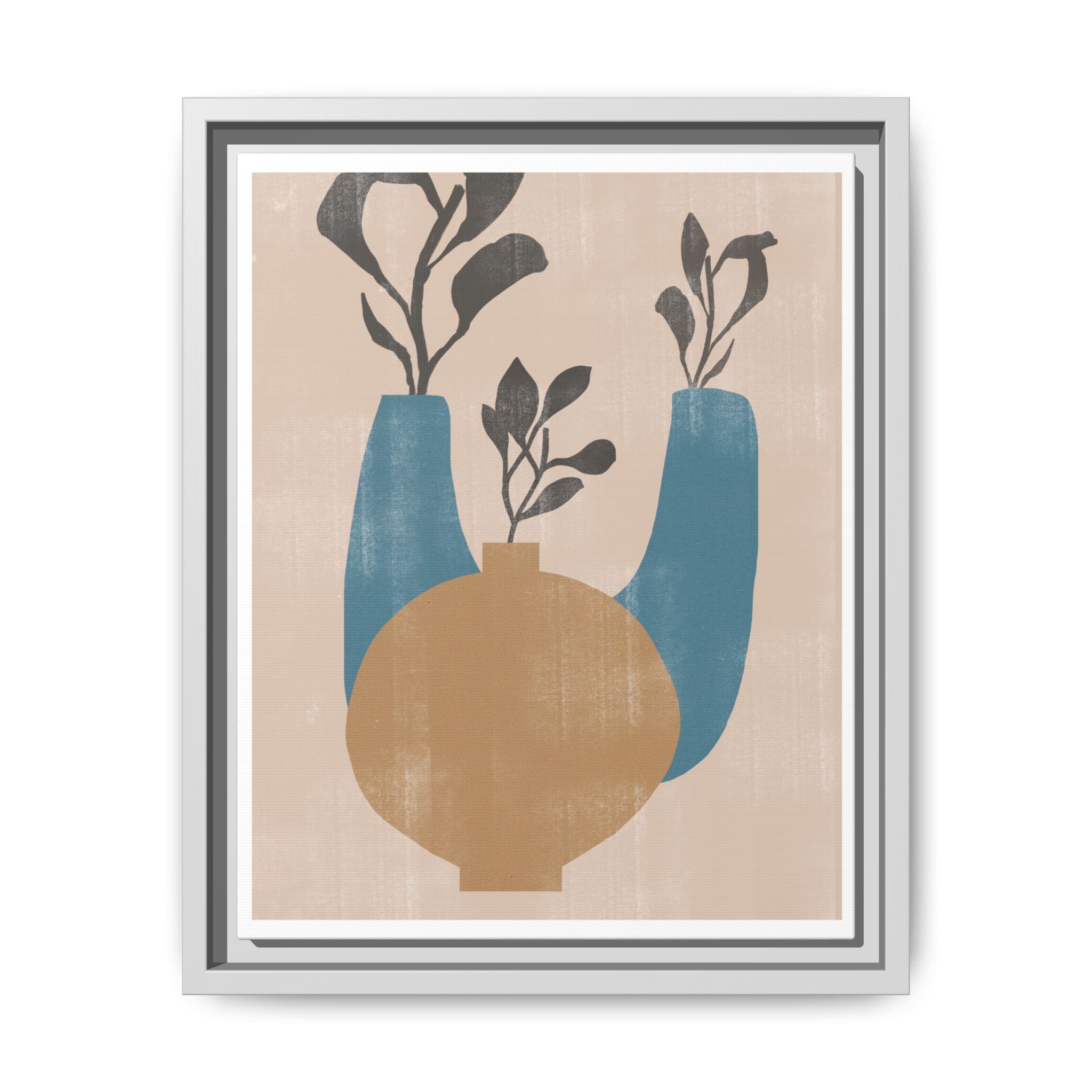 Azure Vessel Harmony - Framed