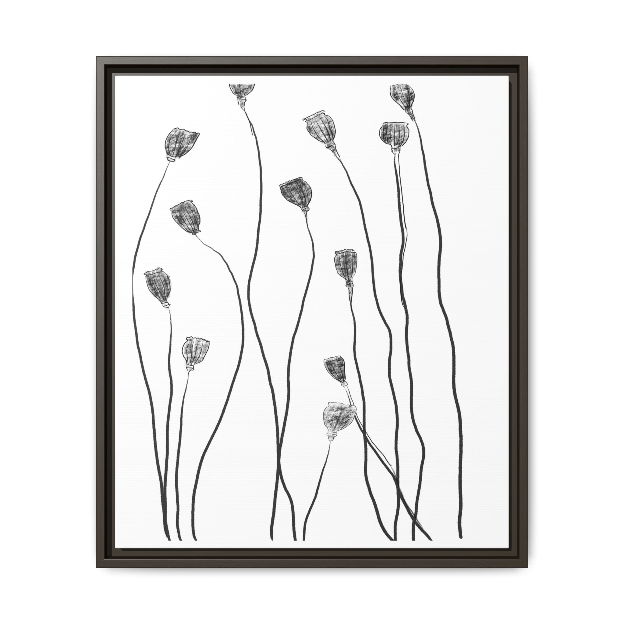 Midnight Seed Reverie - Framed