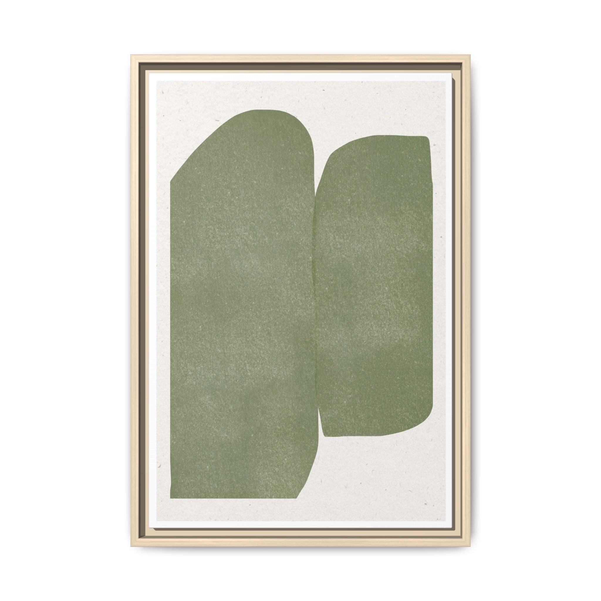 Sage Monolith Whisper - Framed