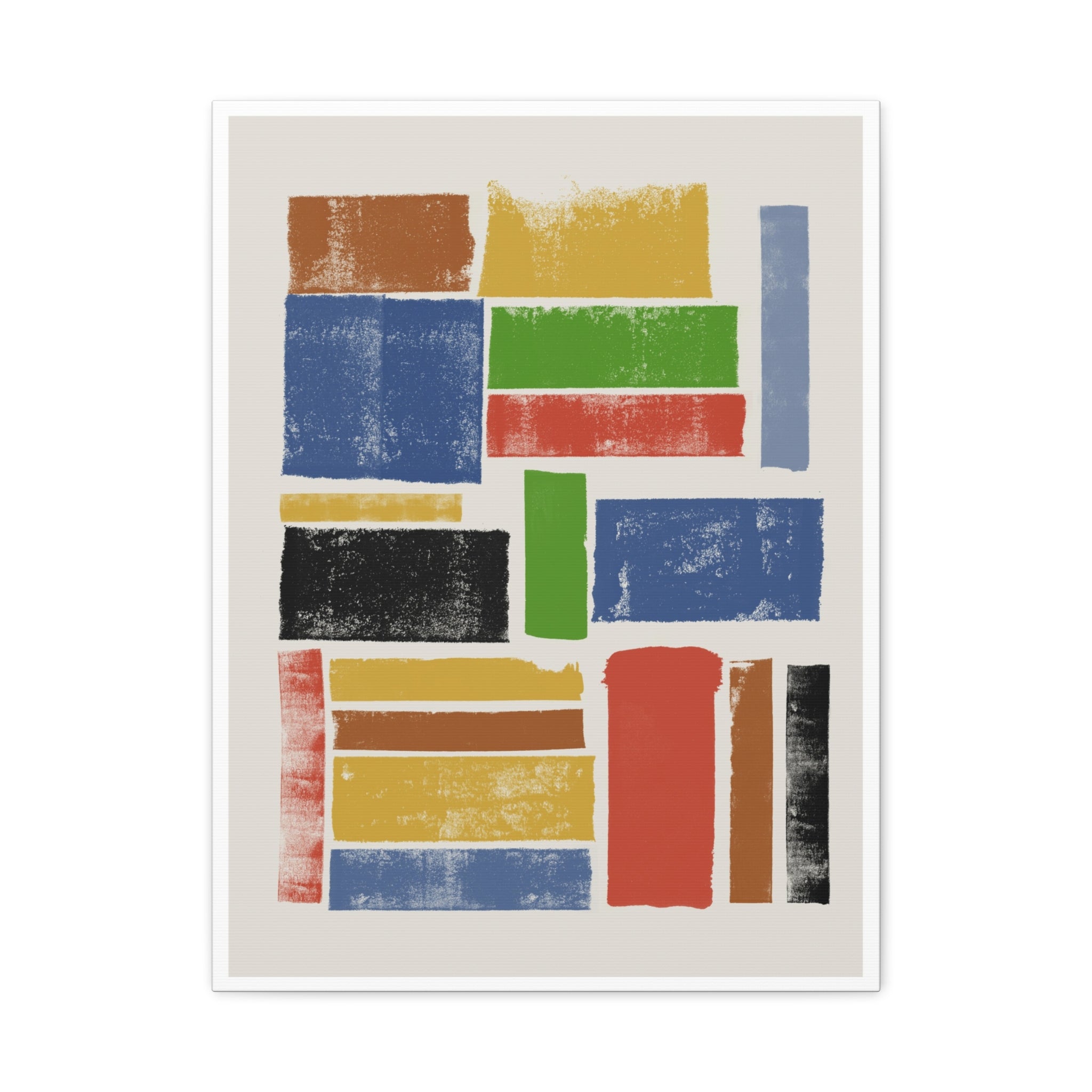 Playful Color Rhythm - Canvas
