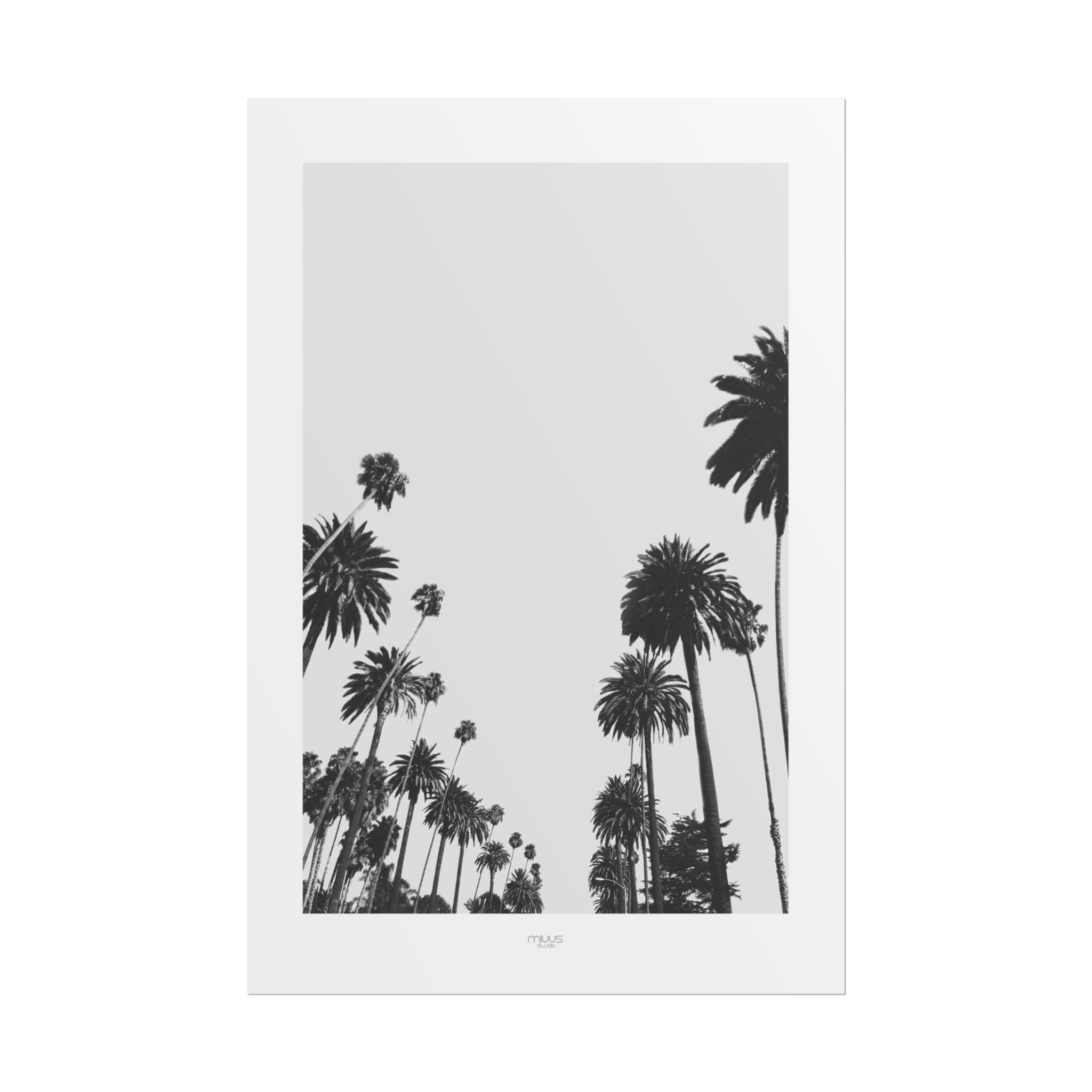 Midnight Palm Reverie - Poster