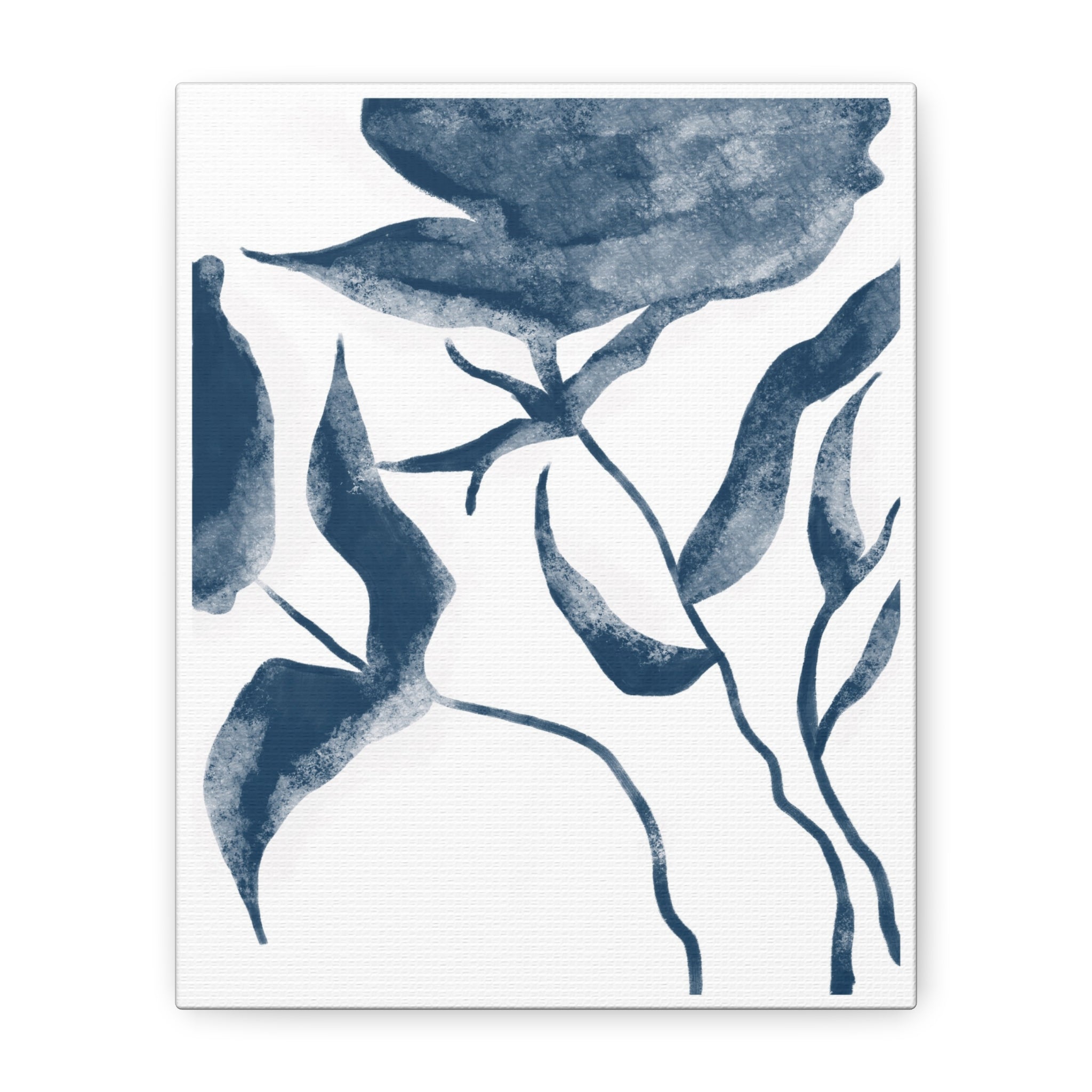 Indigo Bloom Reverie - Canvas