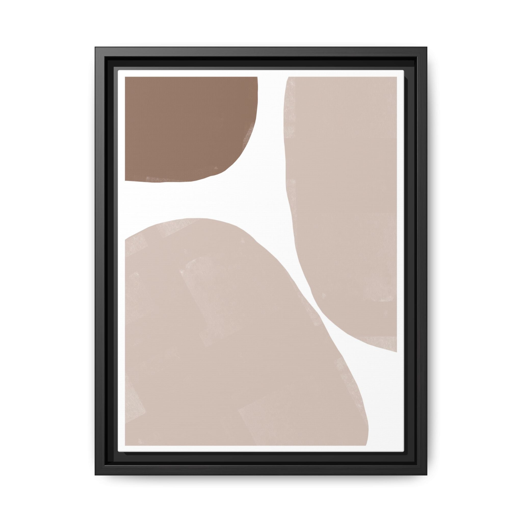 Muted Clay Horizons - Framed