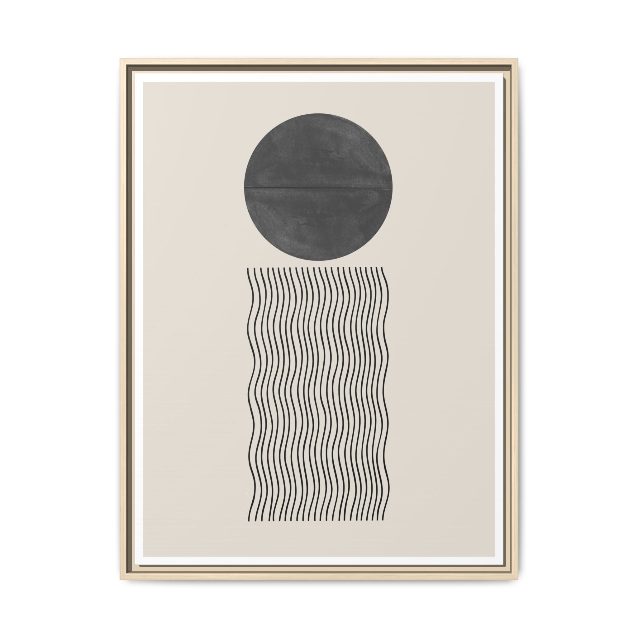 Celestial Wave Alignment - Framed
