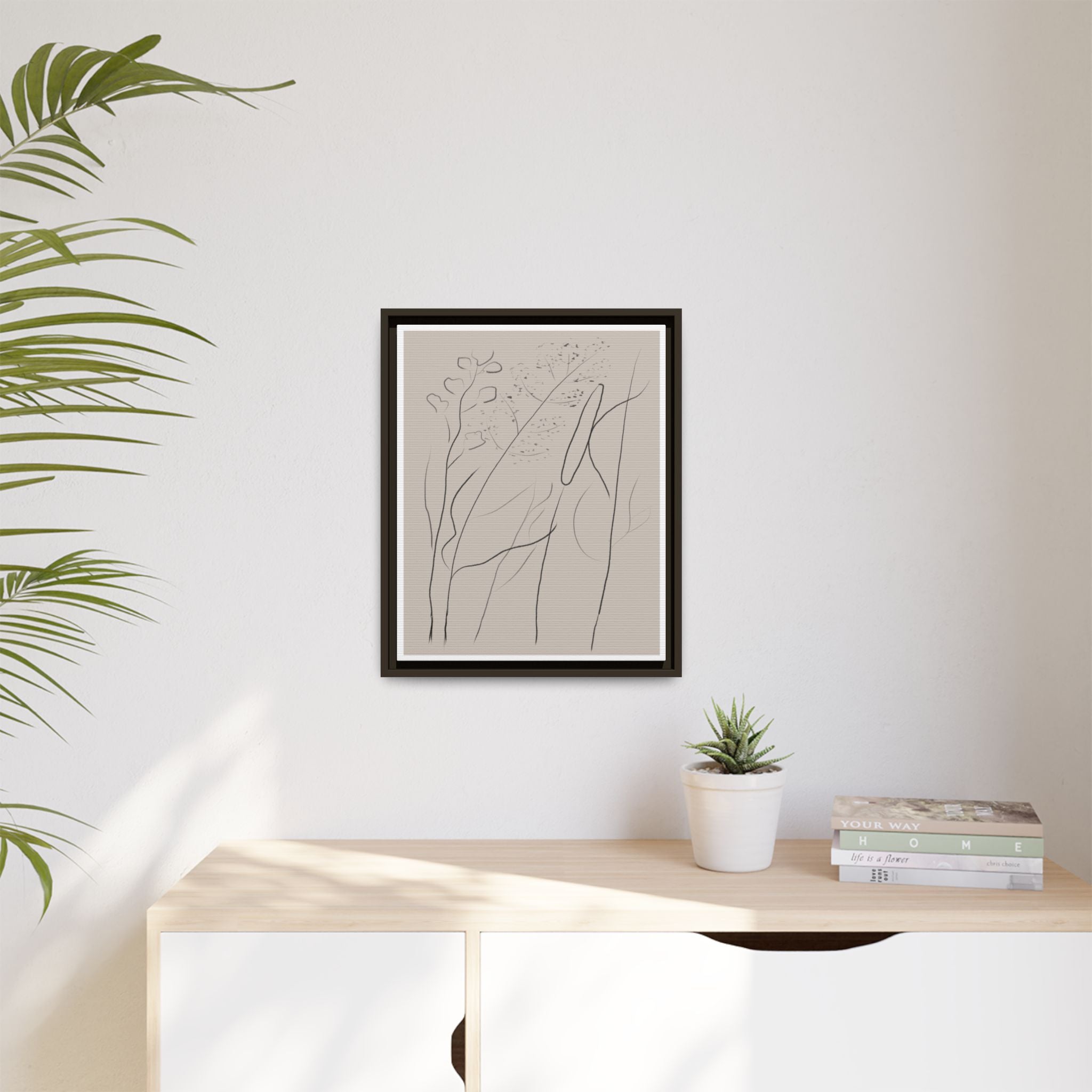 Quiet Woodland Traces - Framed