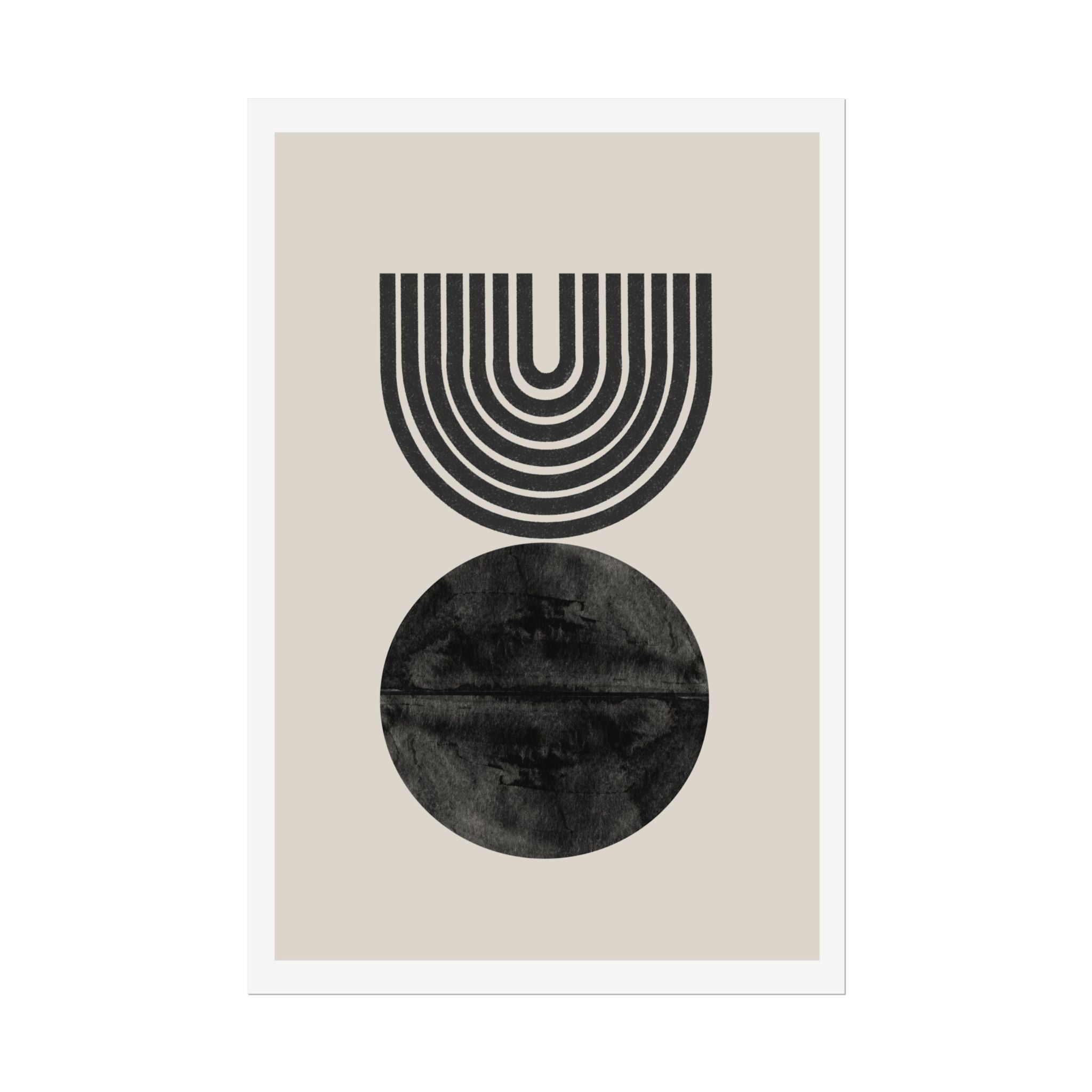 Obsidian Echo Arches - Poster