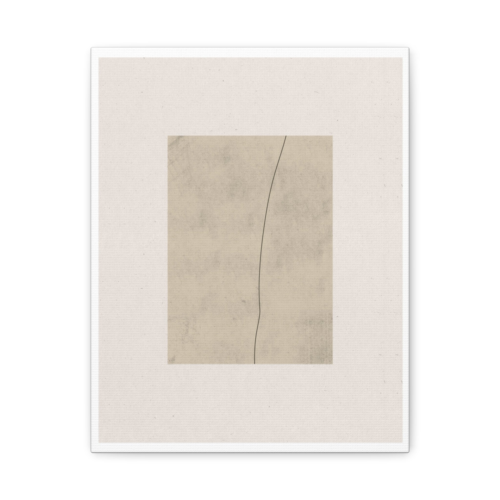 Quiet Contour Passage - Canvas