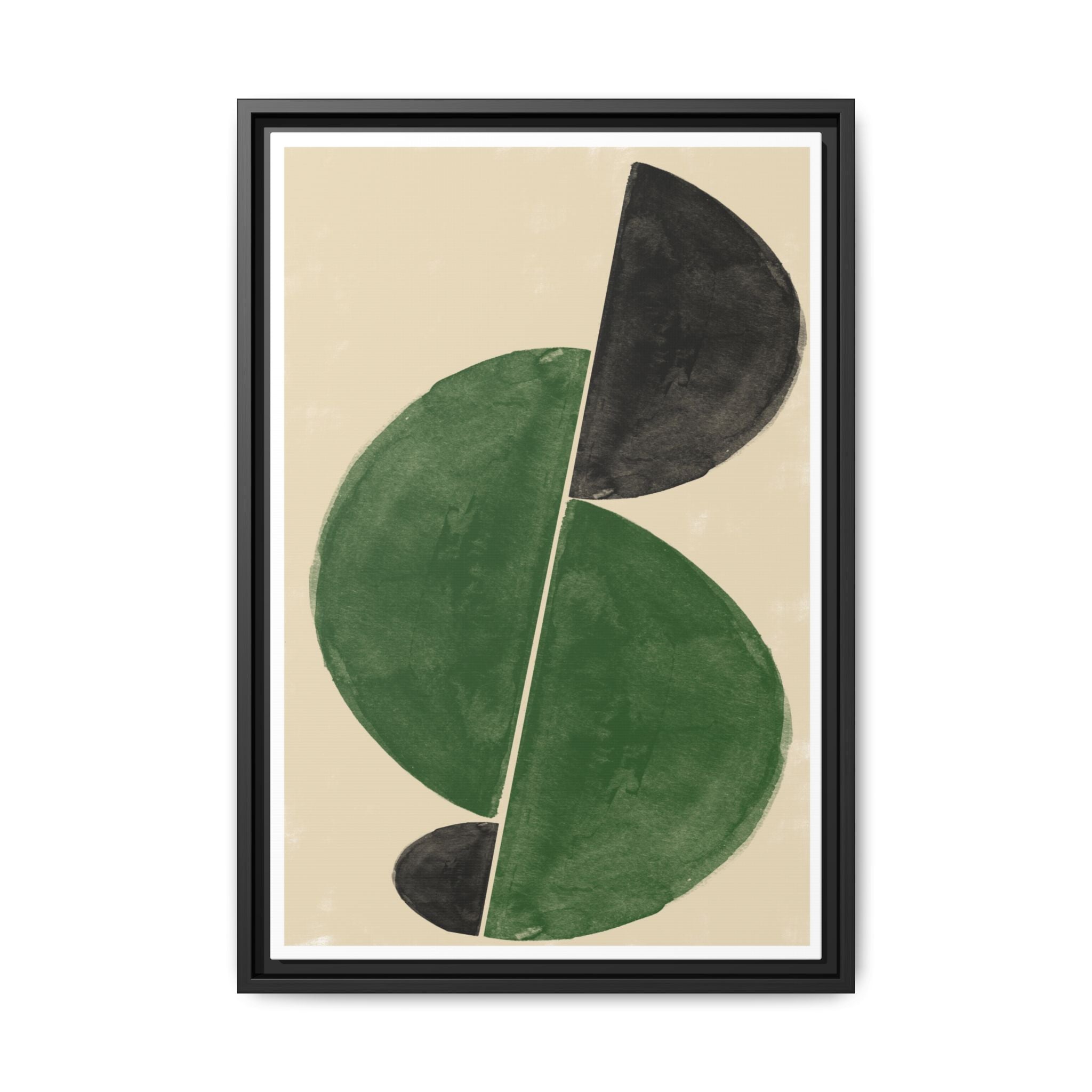 Verdant Eclipse Balance - Framed