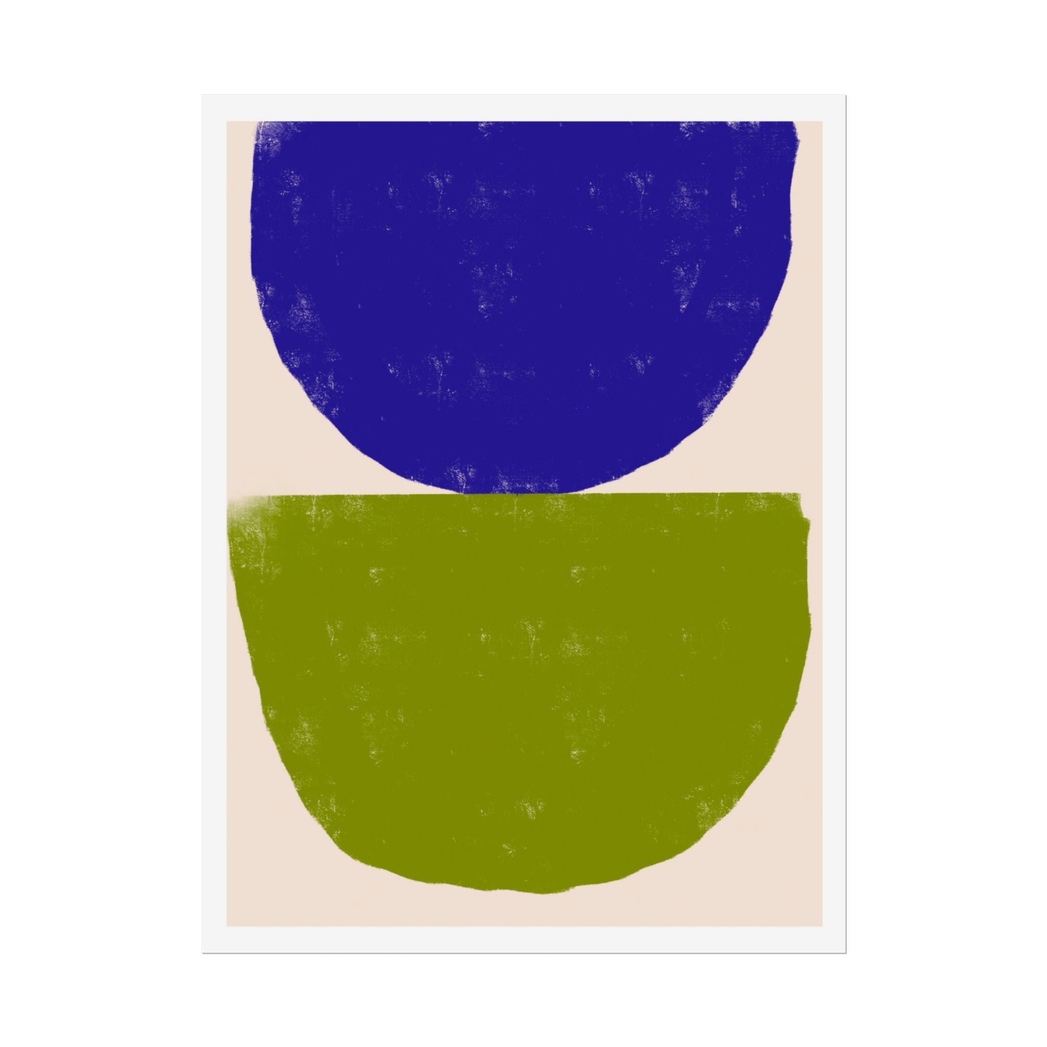 Cobalt Meadow Balance - Poster