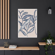 Moonlit Botanical Veil - Canvas