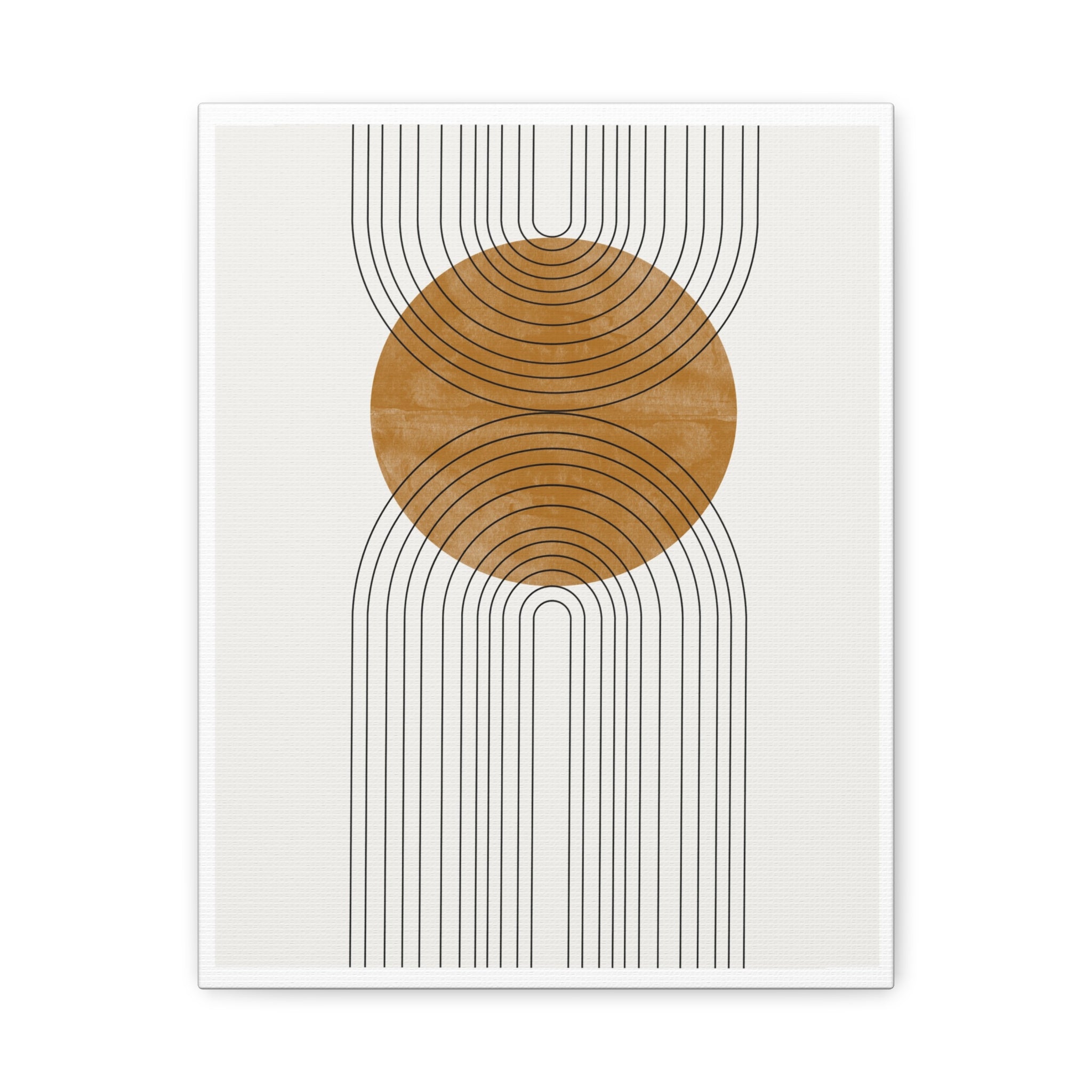 Golden Horizon Convergence - Canvas