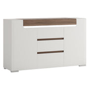 Toronto 2 Door 3 Drawer Sideboard (inc. Plexi Lighting)