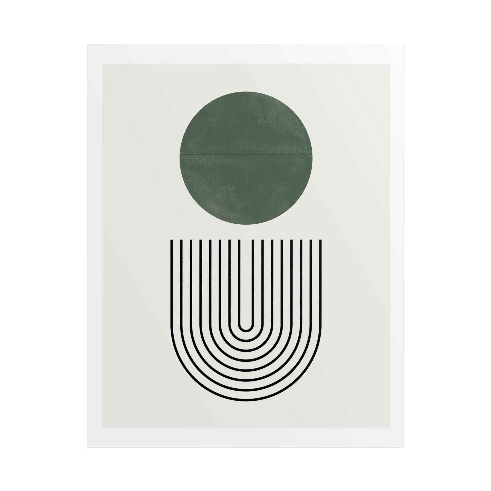 Emerald Orbit Pathways - Poster
