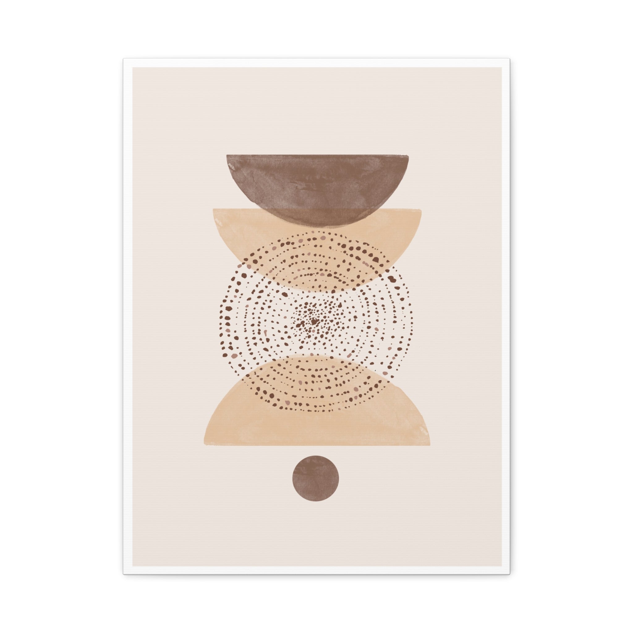 Terracotta Orbit Balance - Canvas