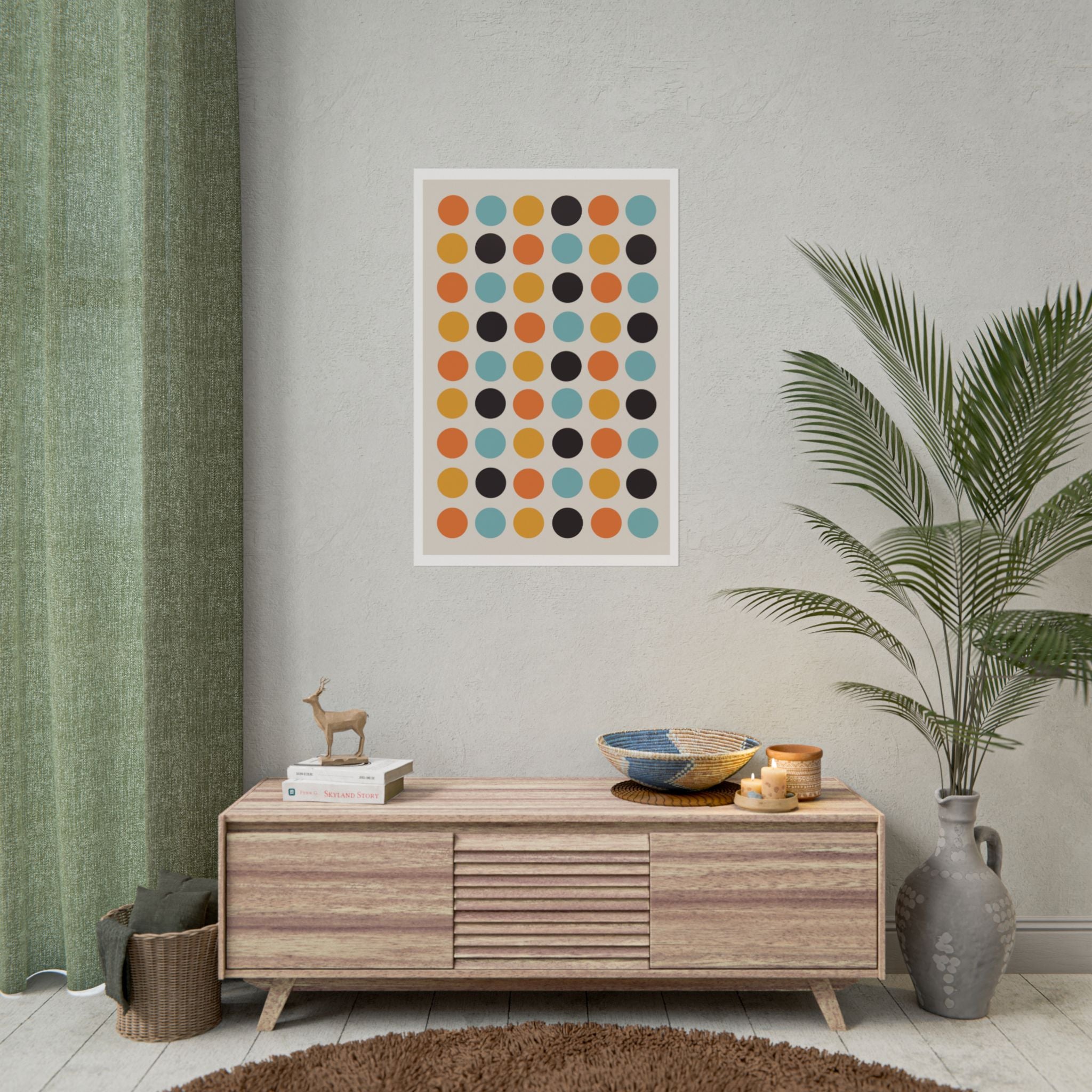 Retro Carnival Rhythm - Poster
