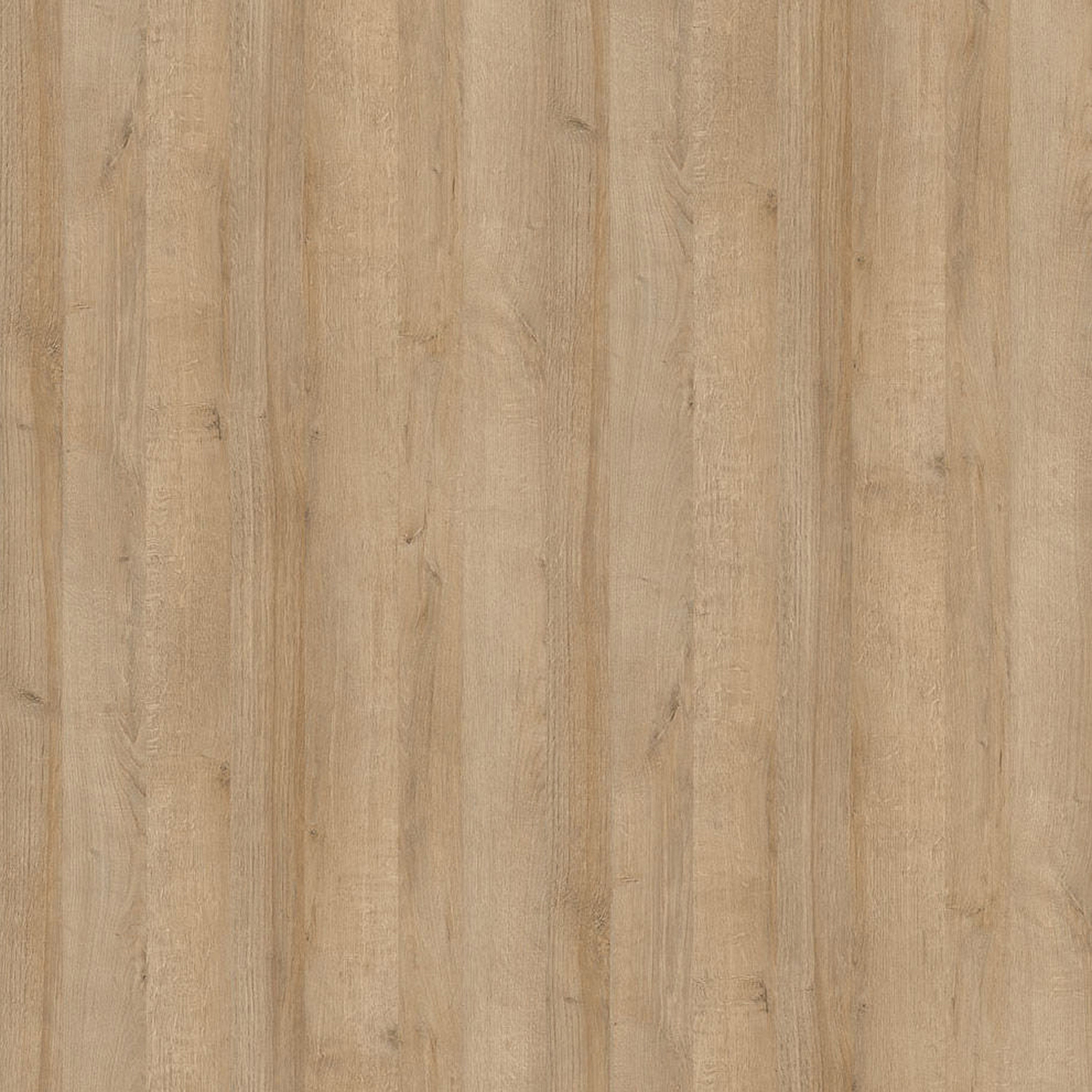 Lyon Tall Narrow Display Cabinet (LHD) in Riviera Oak/White High Gloss