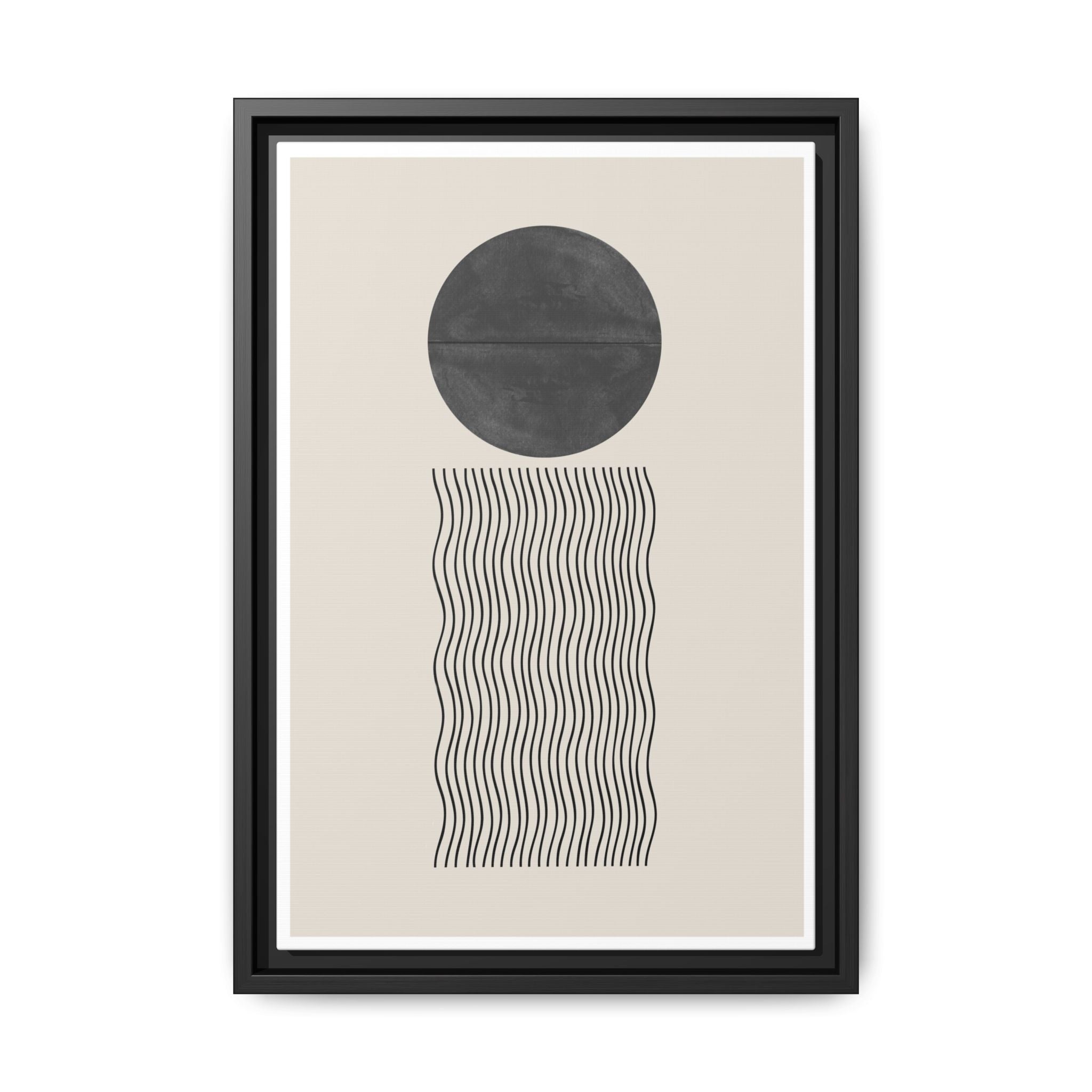 Celestial Wave Alignment - Framed