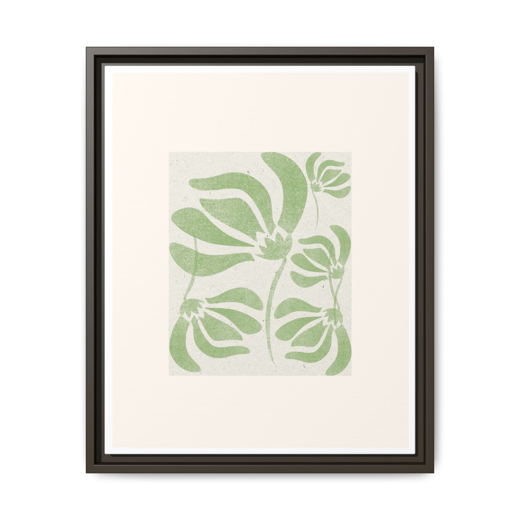 Verdant Bloom Harmony - Framed