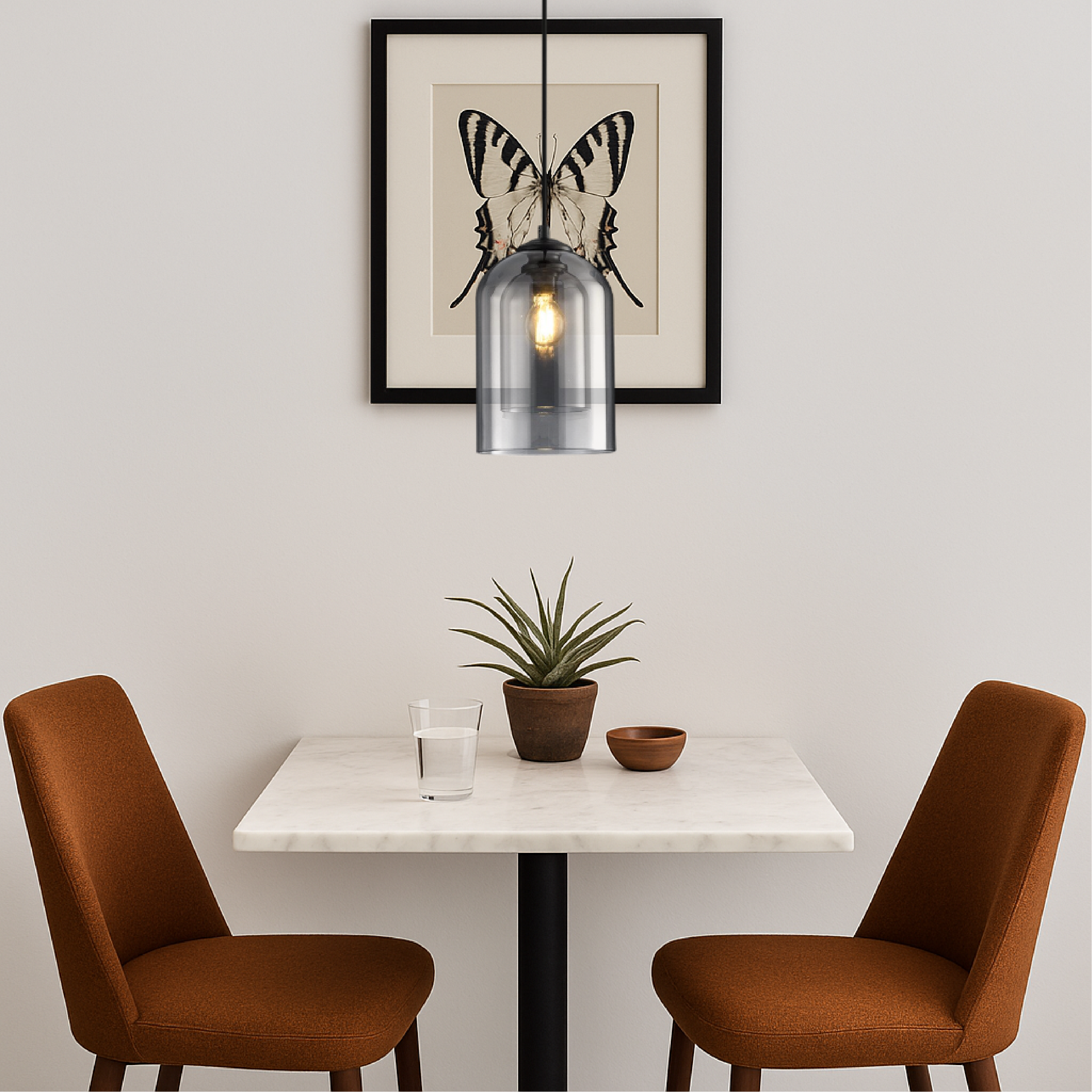 Janis Glass Pendant Light