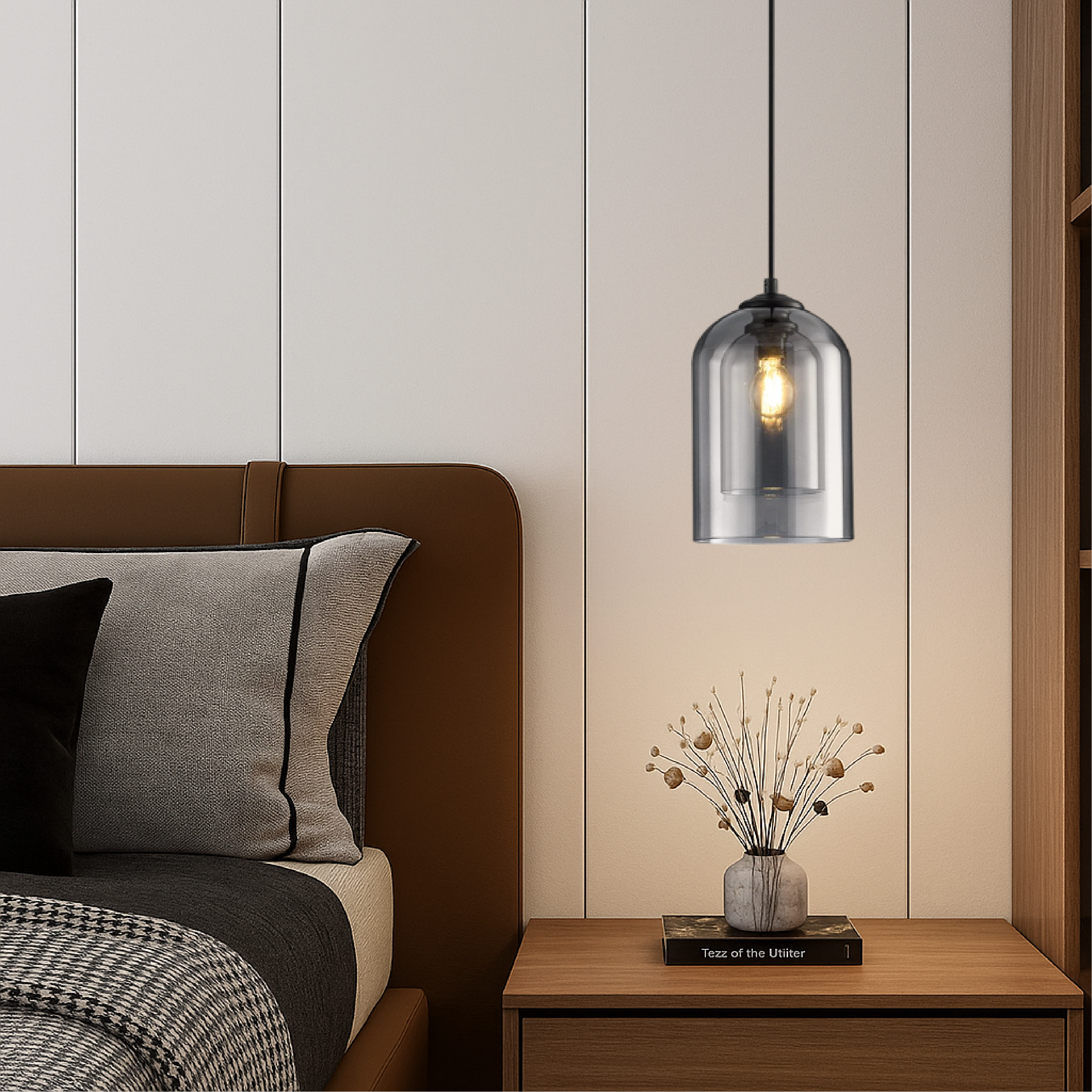 Janis Glass Pendant Light