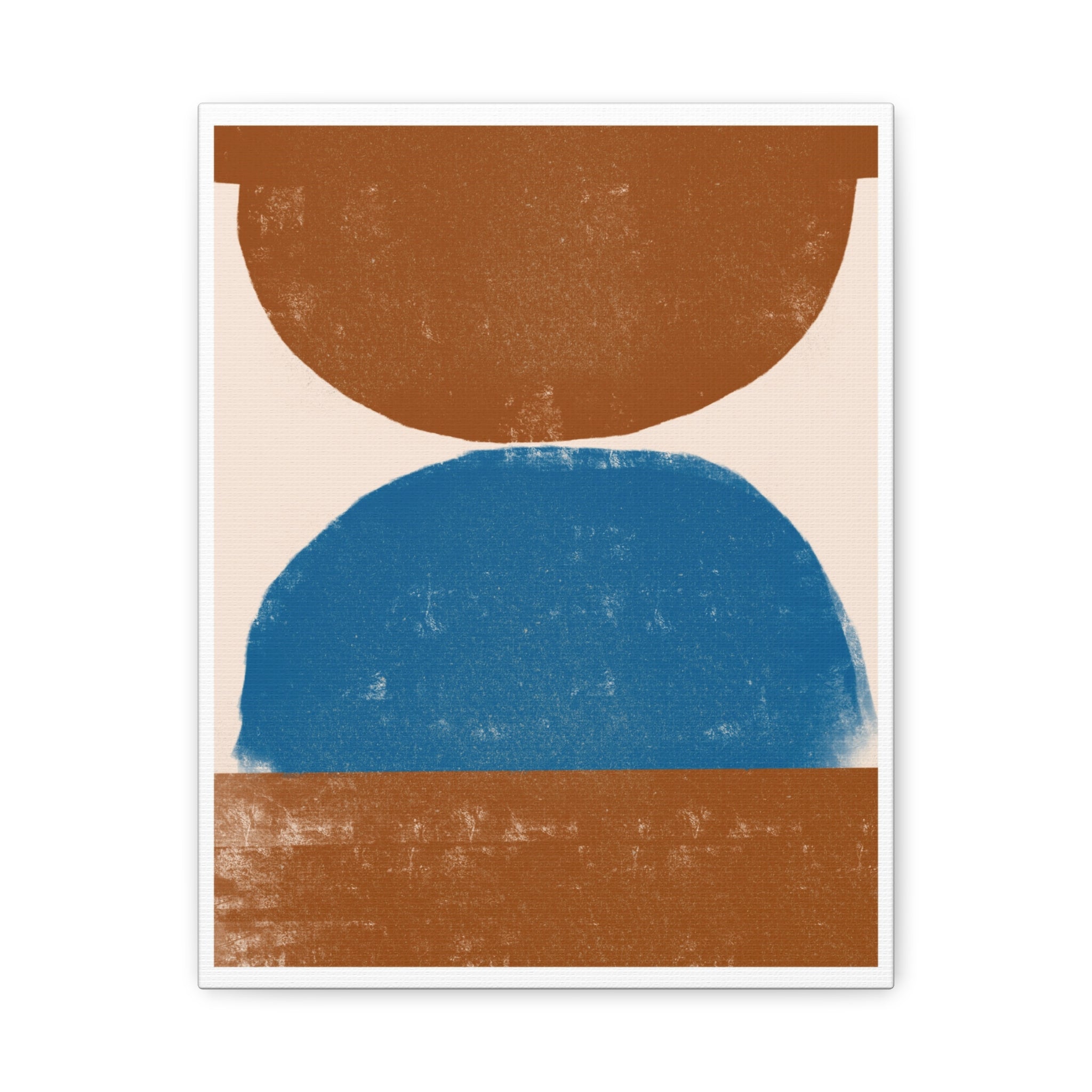 Cobalt Ember Equilibrium - Canvas
